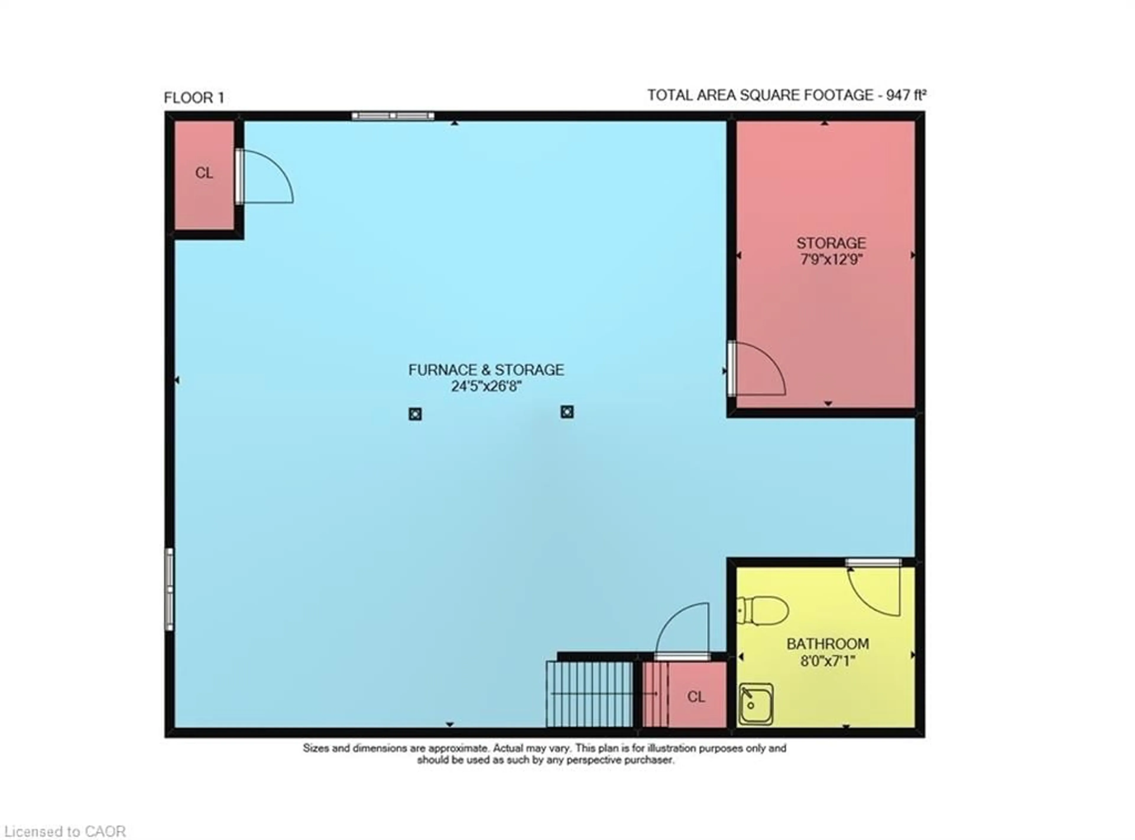 Floor plan for 122 Bunting Rd #97, St. Catharines Ontario L2P 3X7