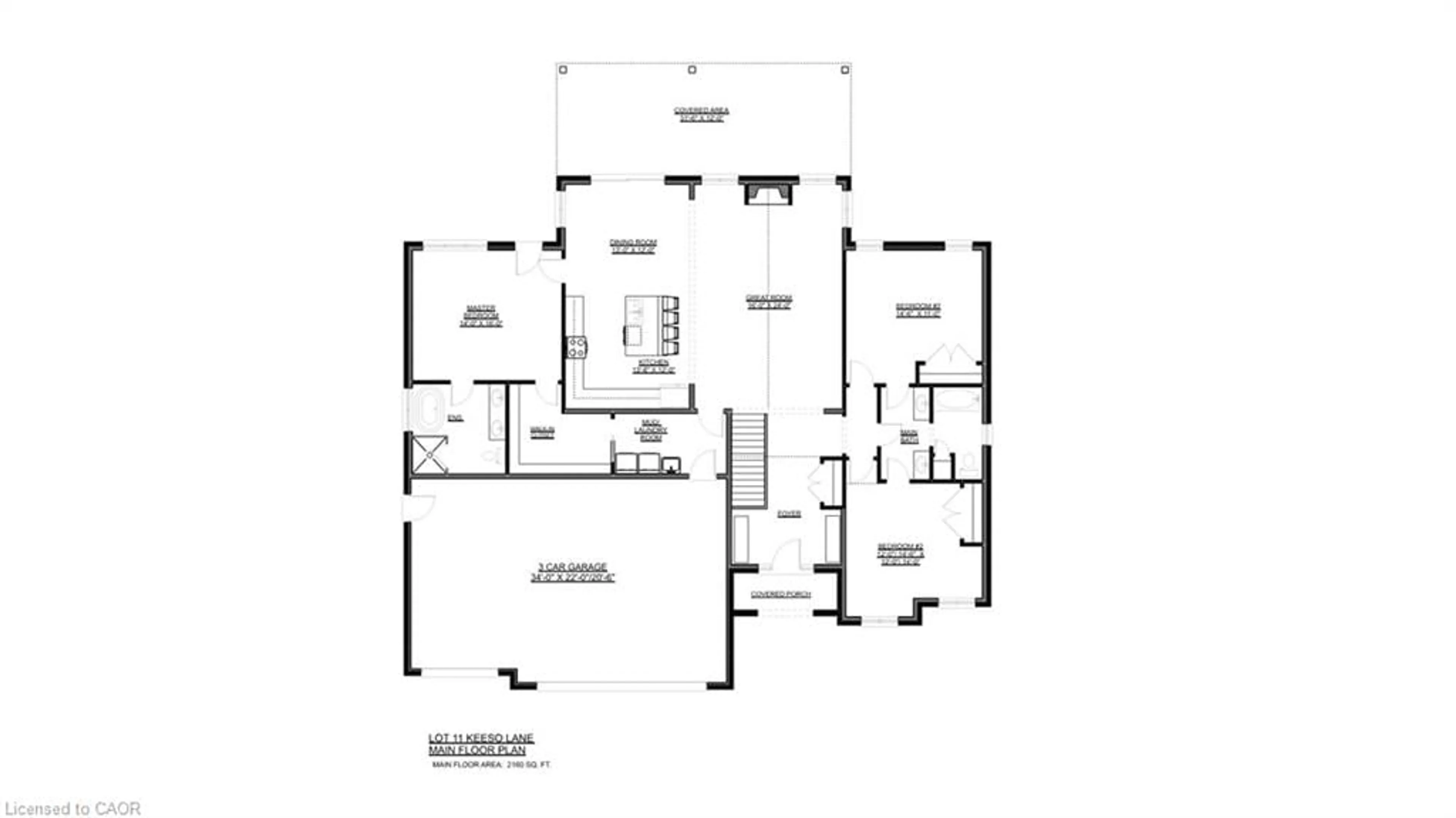 Floor plan for 1050 Walton Ave, North Perth Ontario N4W 3S2
