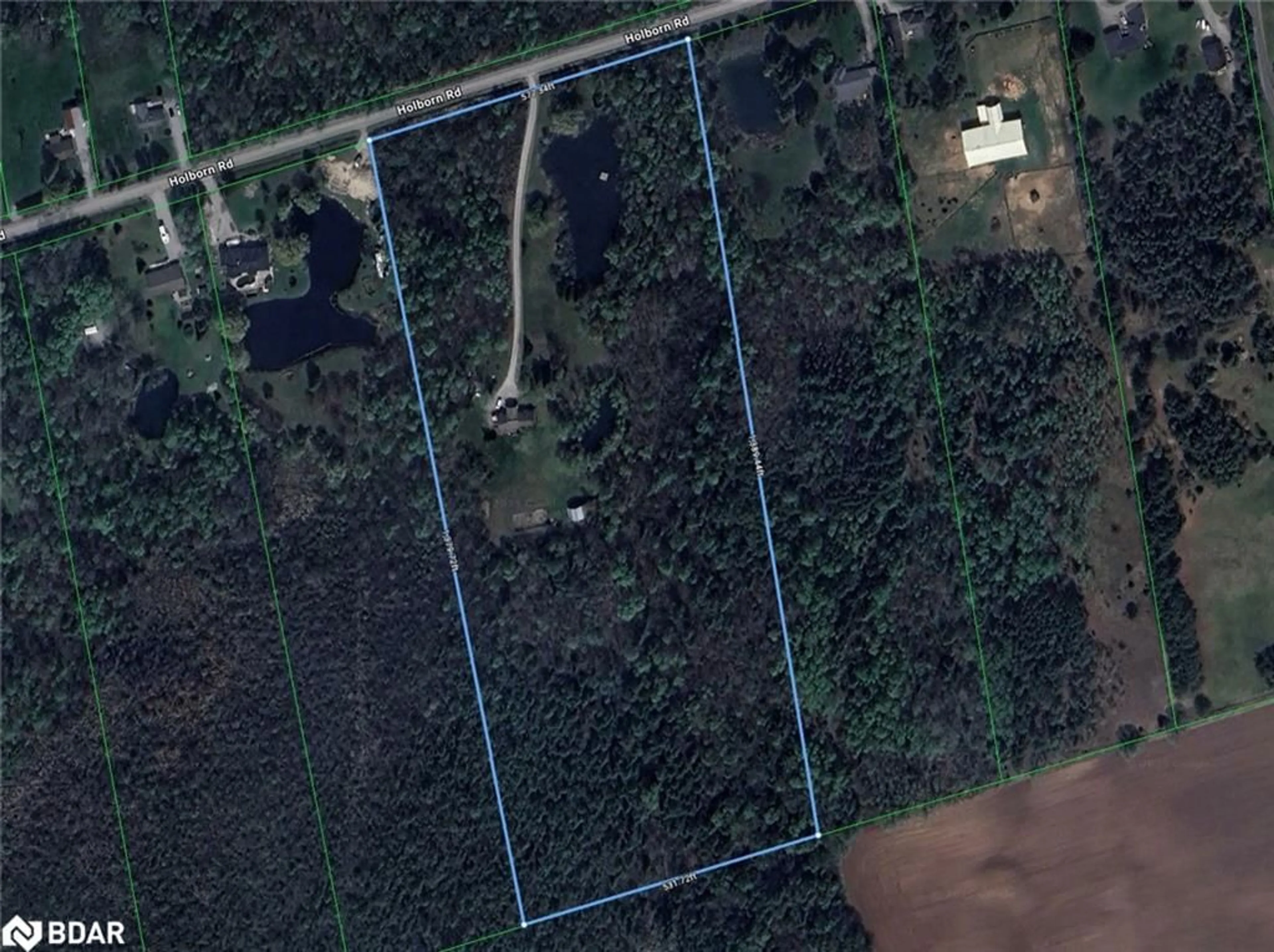 A pic from outside/outdoor area/front of a property/back of a property/a pic from drone, unknown for 4909 Holborn Rd, Mount Albert Ontario L0G 1M0