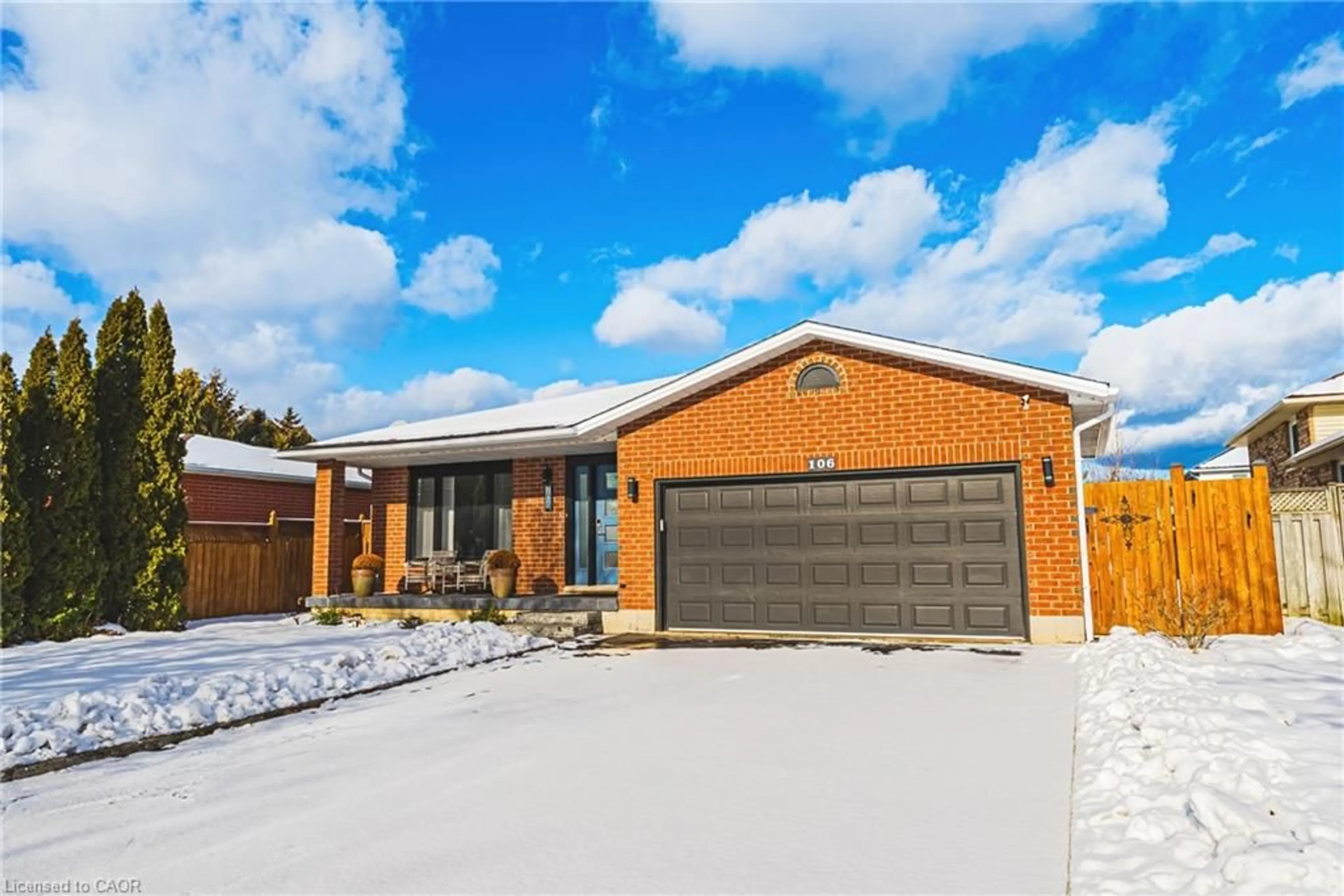 Home with brick exterior material, street for 106 Highbury Dr, Stoney Creek Ontario L8J 3P2