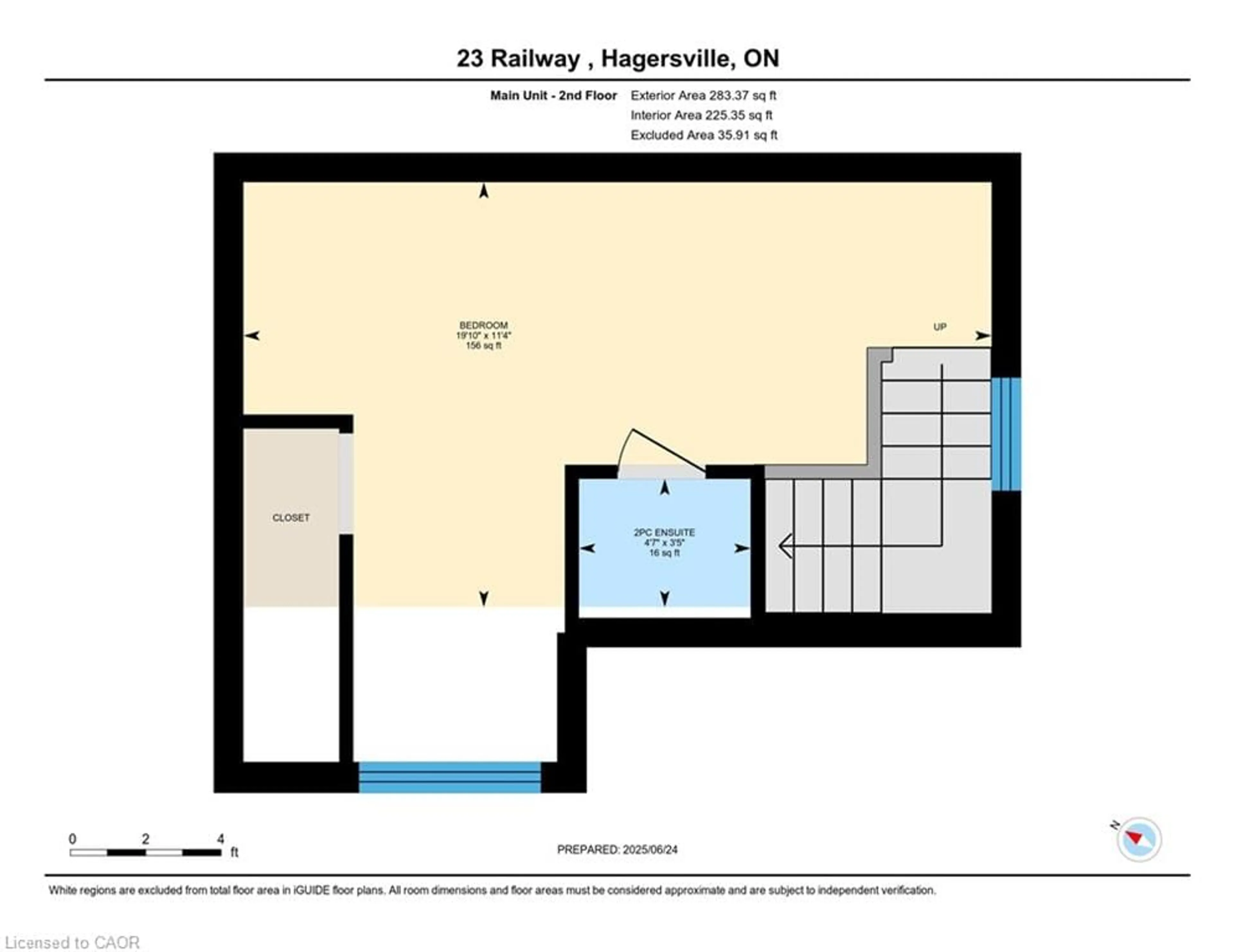 Floor plan for 23 Railway St, Hagersville Ontario N0A 1H0