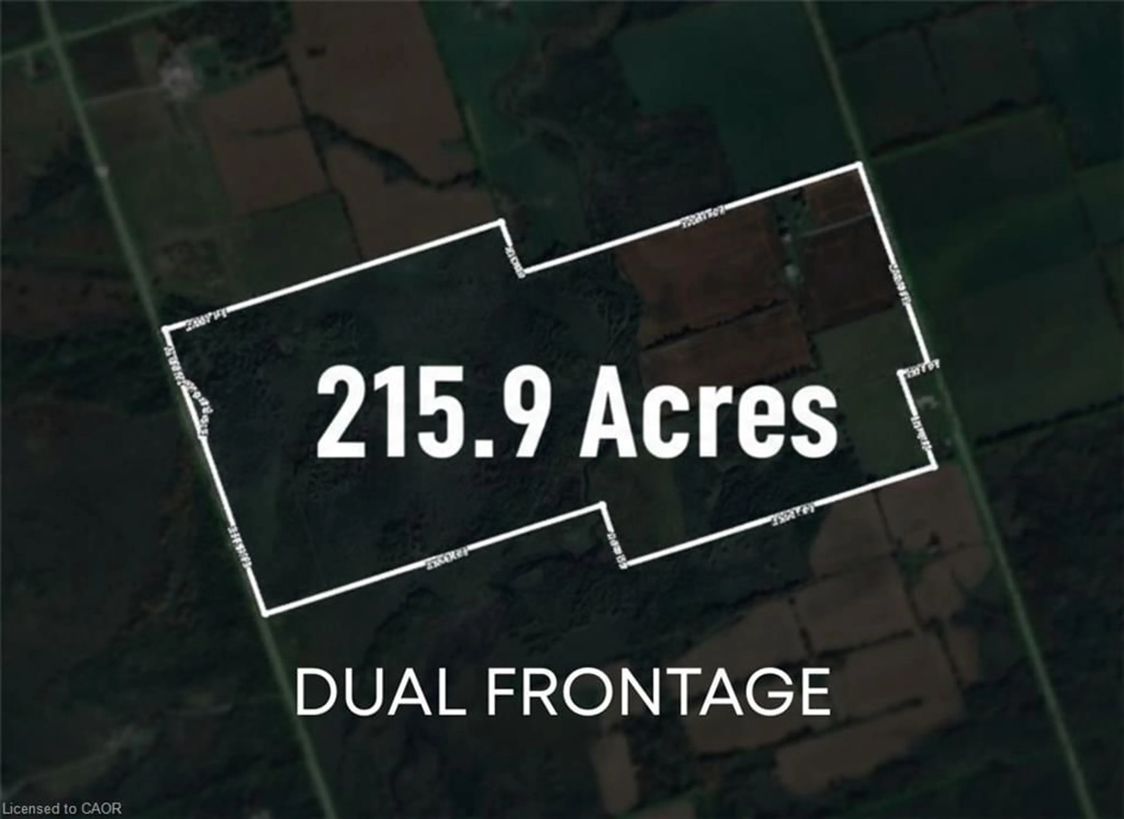 A pic from outside/outdoor area/front of a property/back of a property/a pic from drone, street for 229 Creek View Rd, Woodville Ontario K0M 2T0