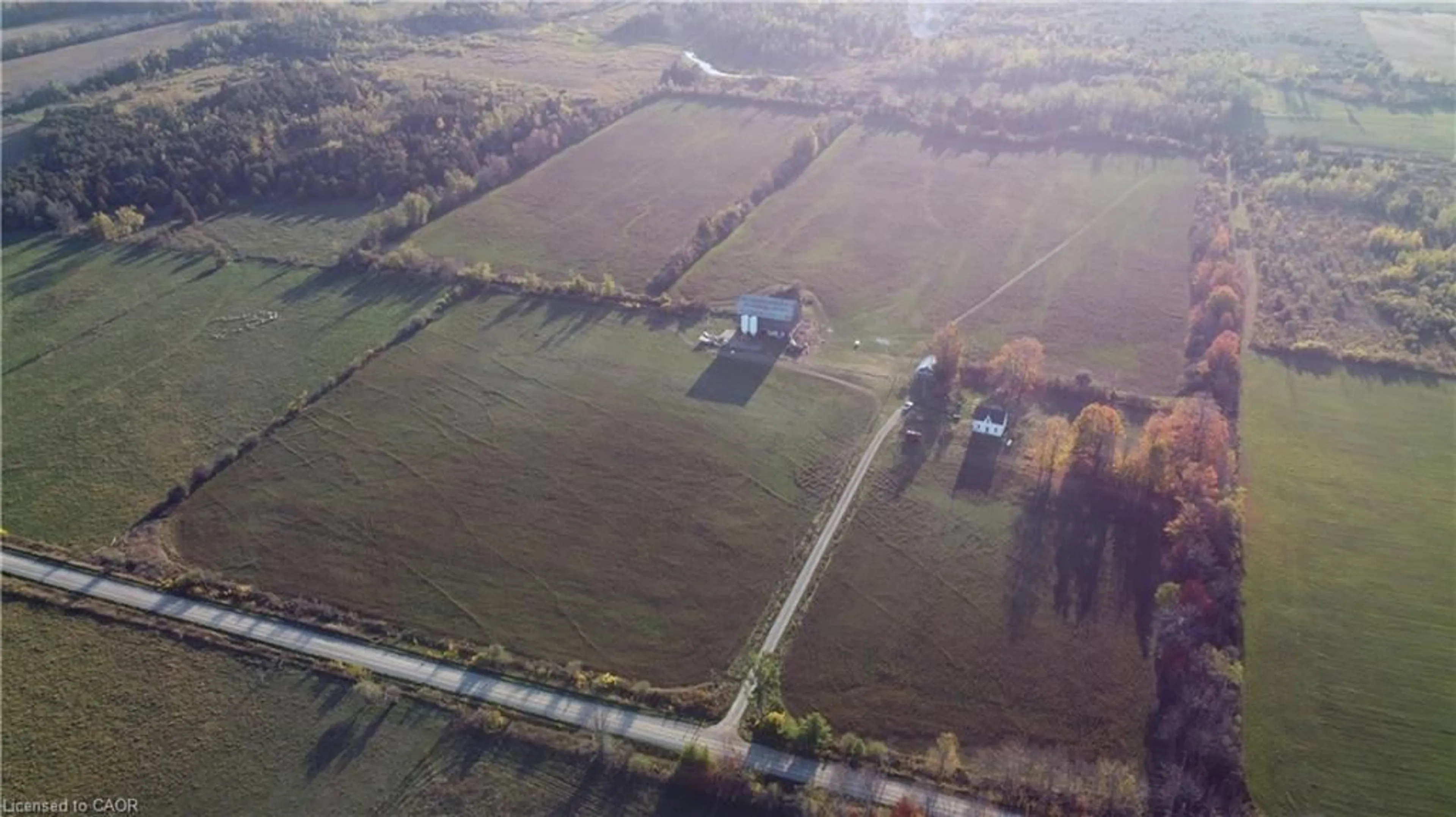 A pic from outside/outdoor area/front of a property/back of a property/a pic from drone, building for 229 Creek View Rd, Woodville Ontario K0M 2T0