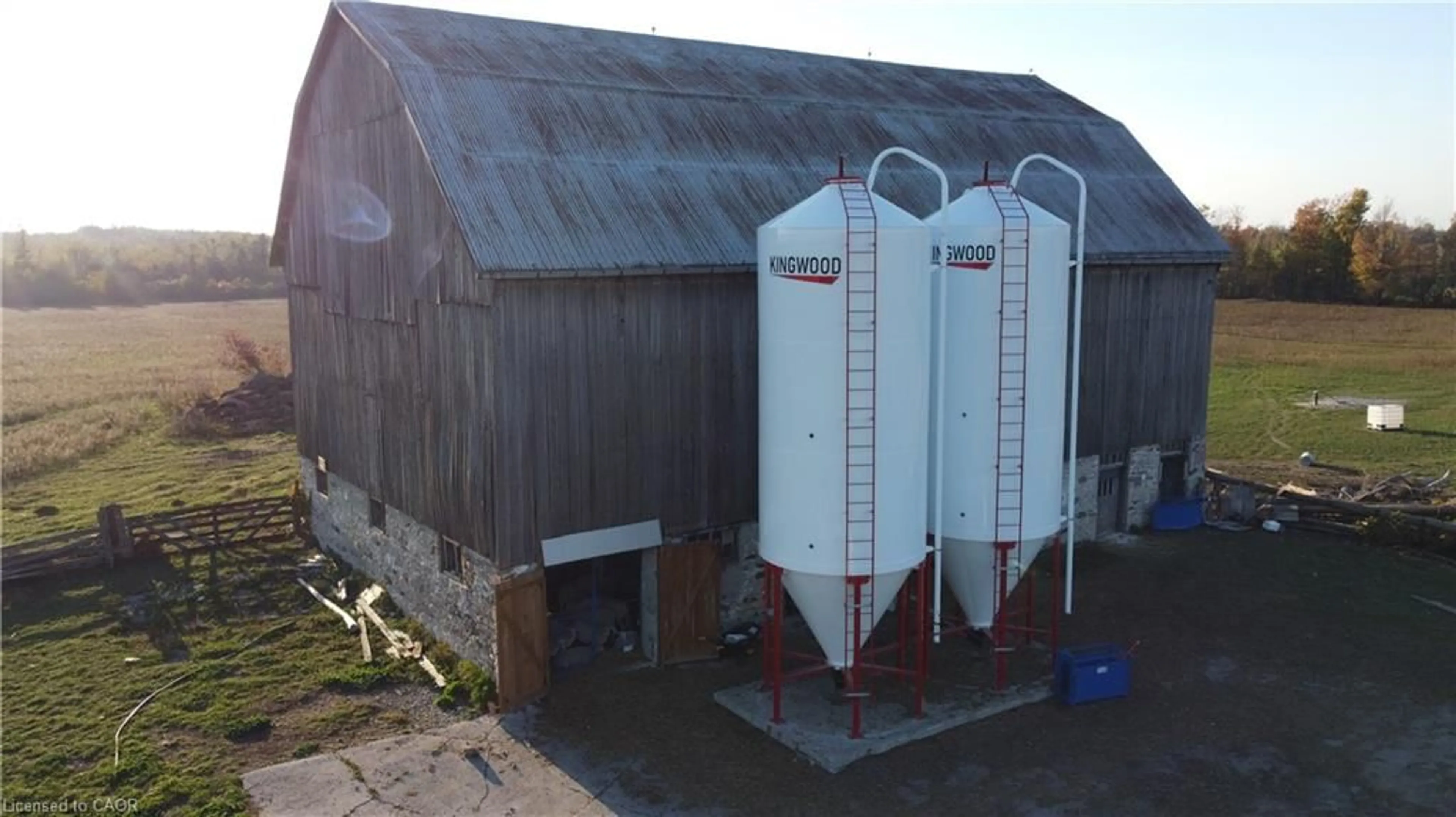 A pic from outside/outdoor area/front of a property/back of a property/a pic from drone, building for 229 Creek View Rd, Woodville Ontario K0M 2T0