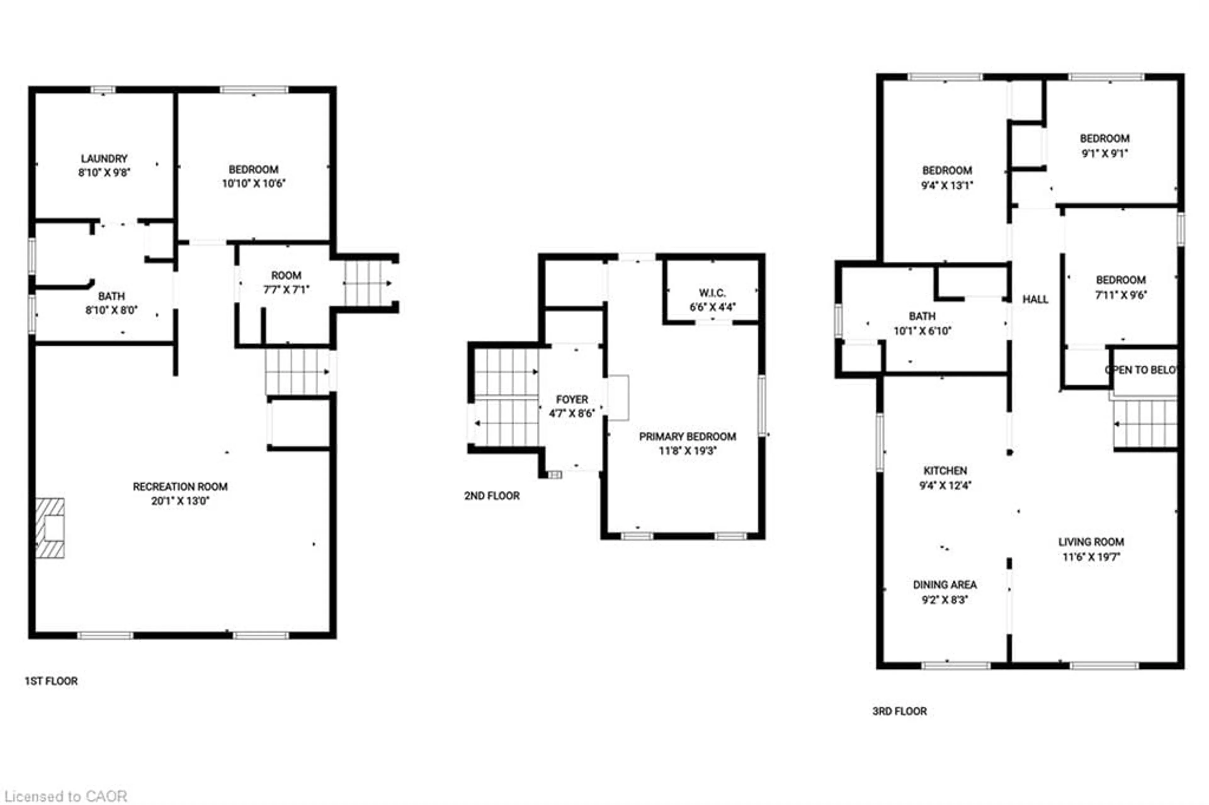 Floor plan for 171 Kneider Ave, Dunnville Ontario N1A 1A6