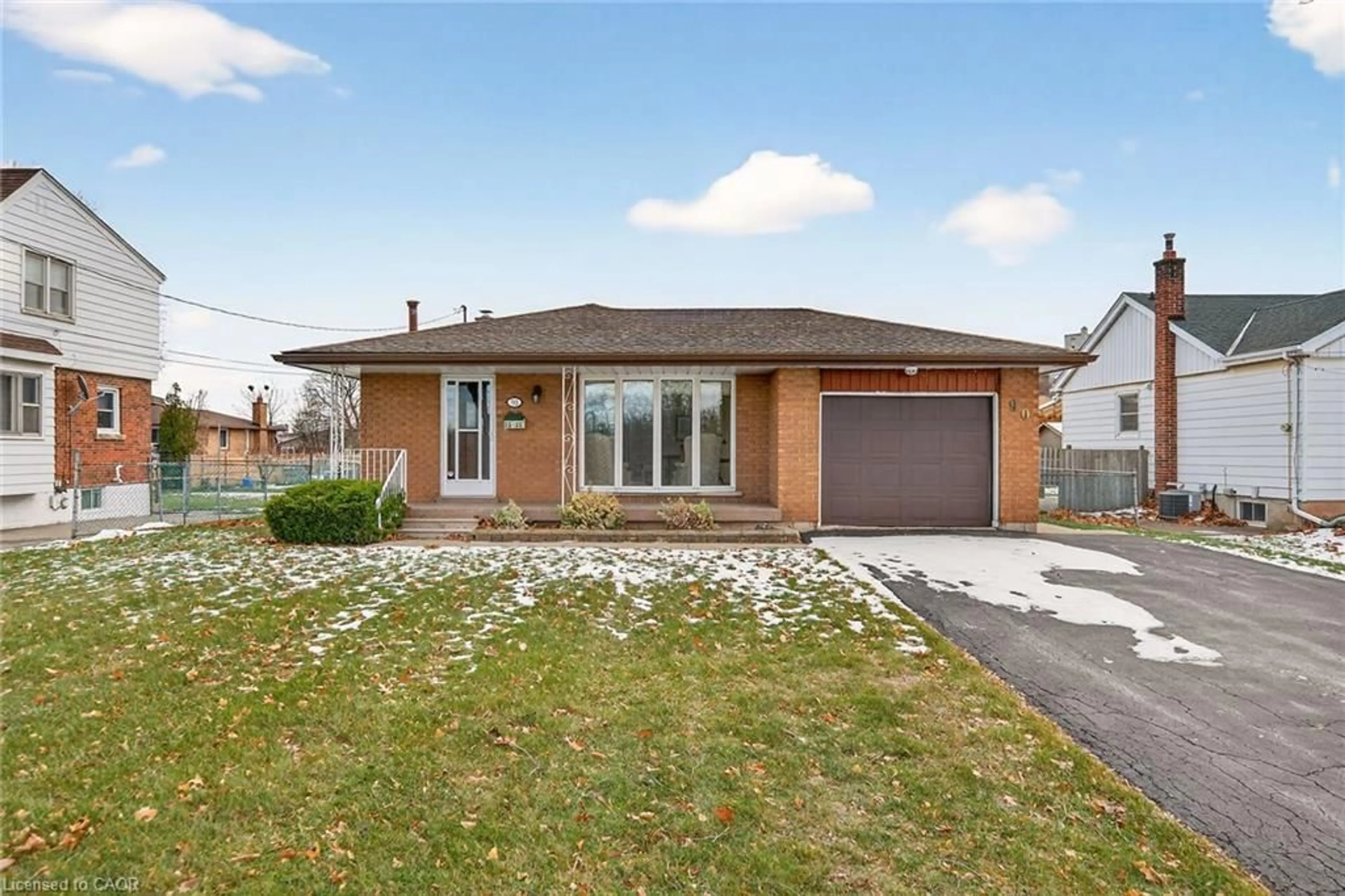 Home with brick exterior material, street for 90 Pottruff Rd, Hamilton Ontario L8H 2M1