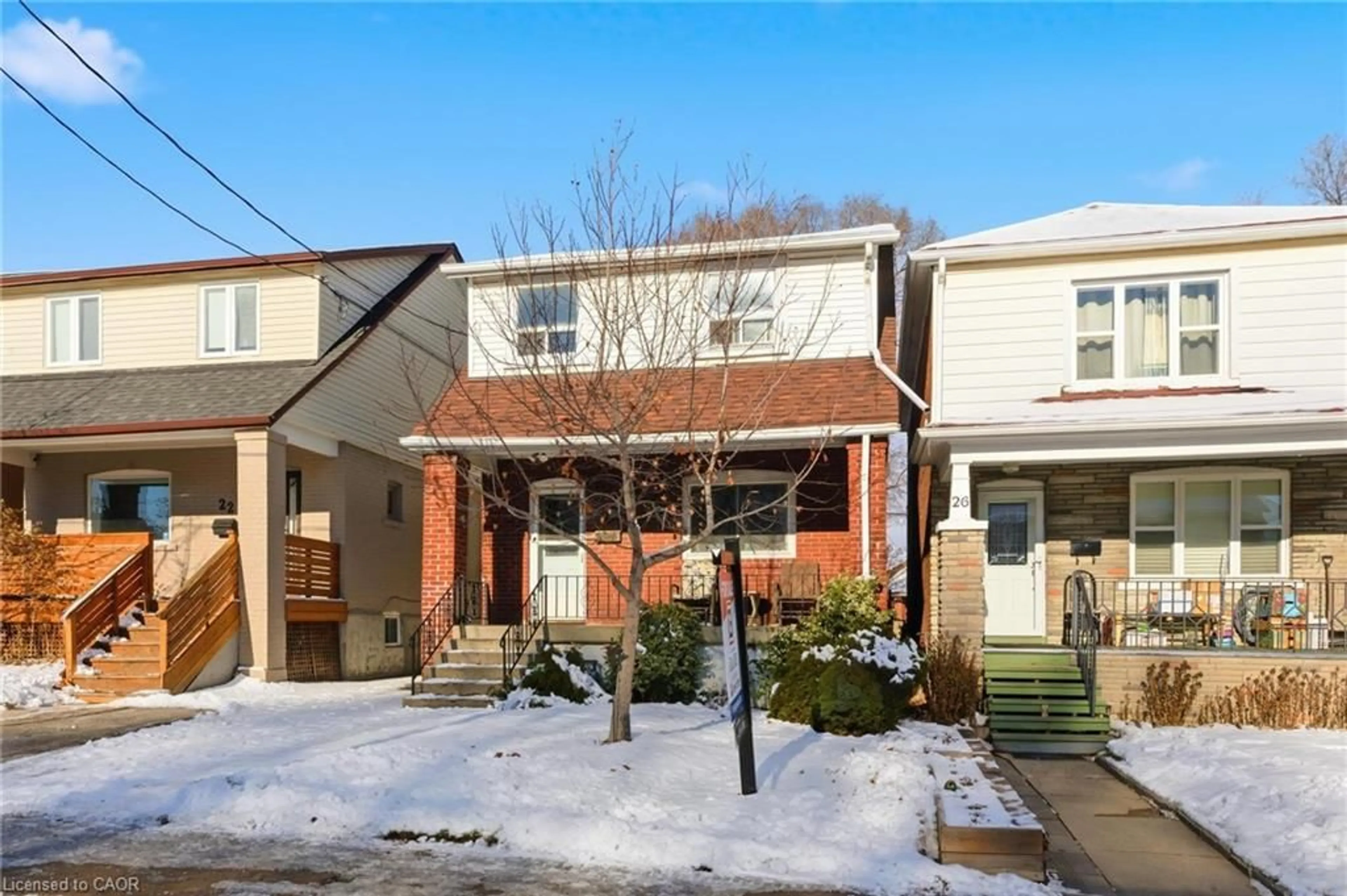 Home with brick exterior material, street for 24 Mahoney Ave, Toronto Ontario M6M 2H4