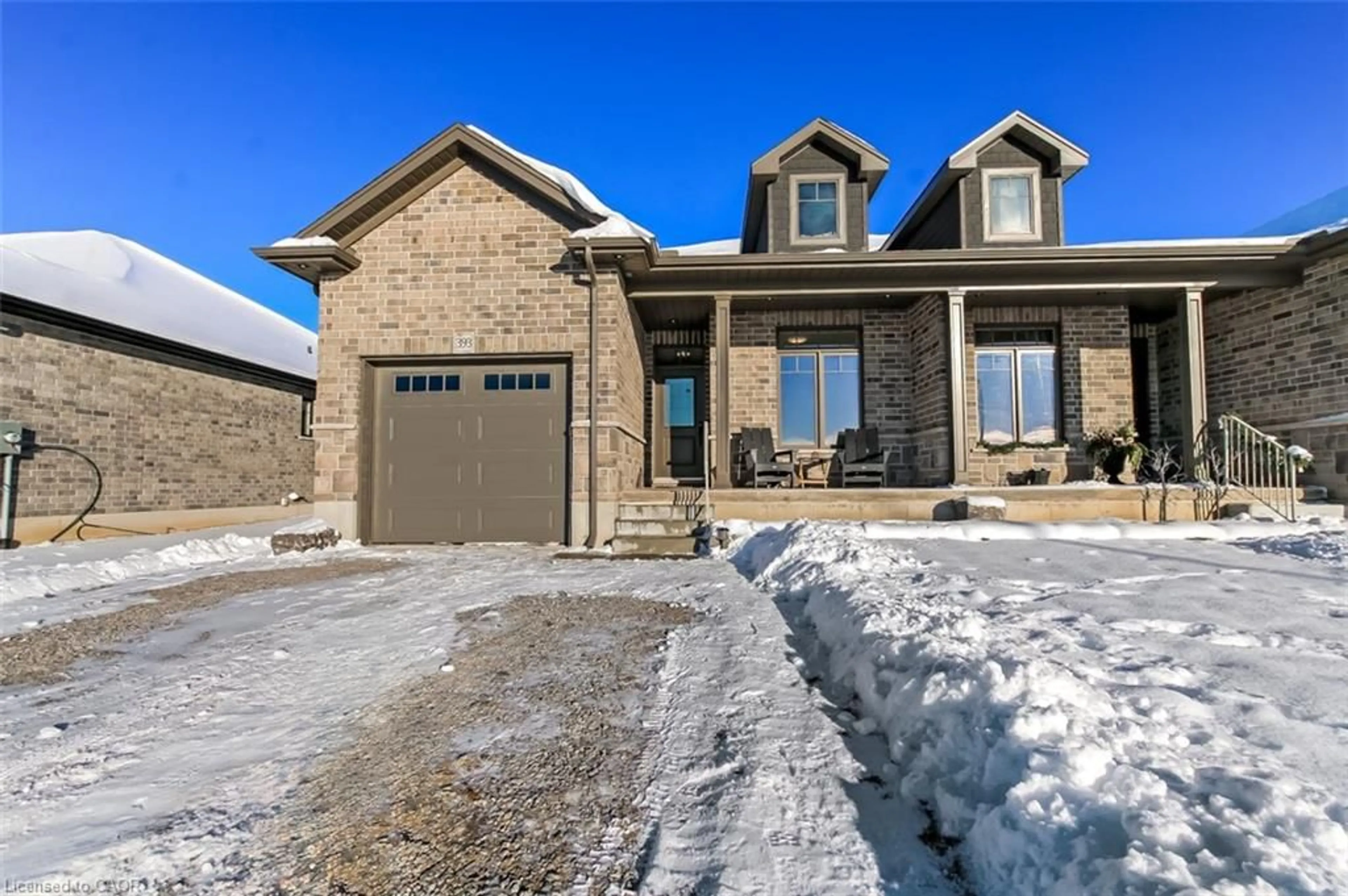 Home with brick exterior material, street for 393 Argyle Ave, Delhi Ontario N4B 2B2