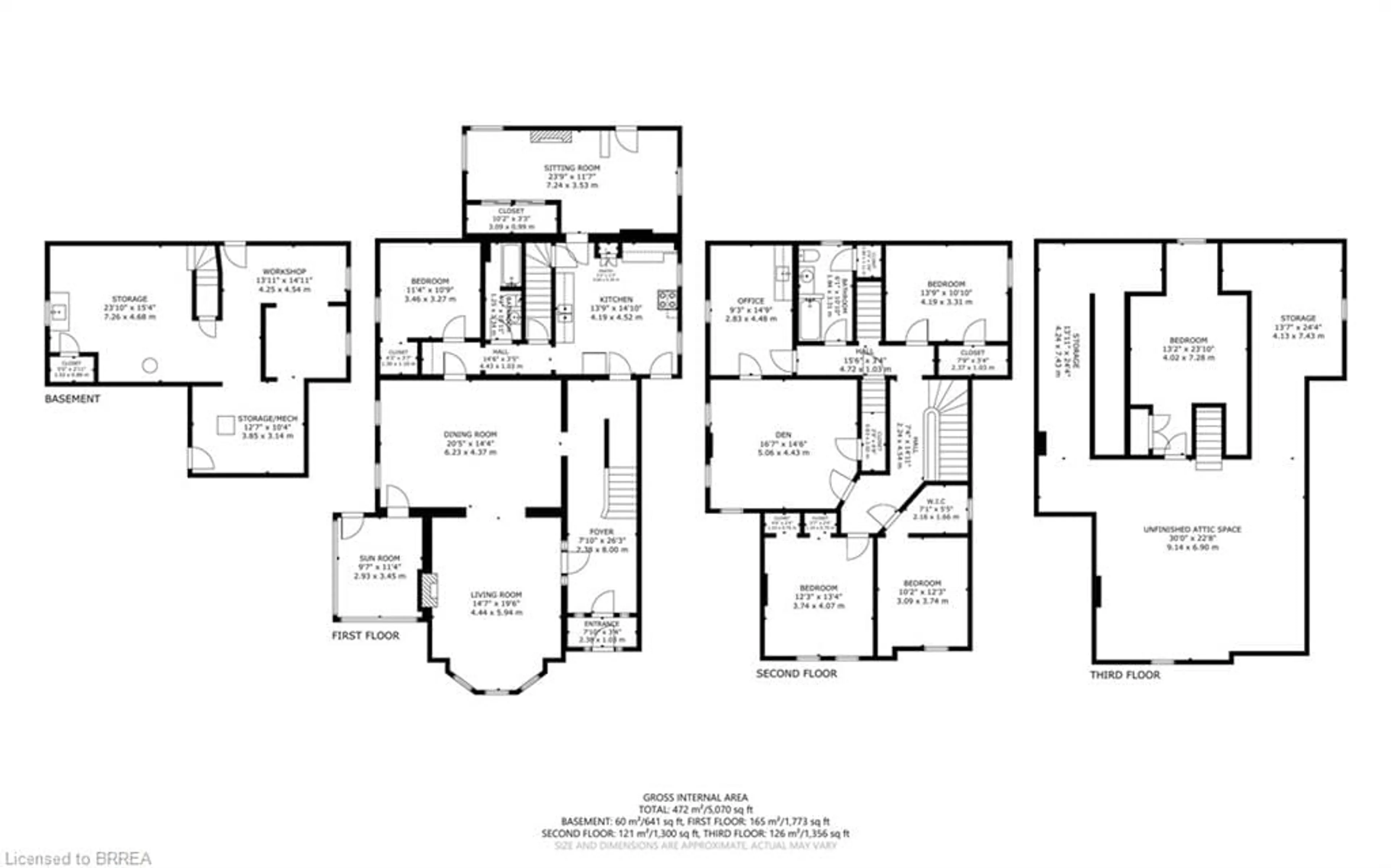 Floor plan for 17 Hawarden Ave, Brantford Ontario N3T 4H2