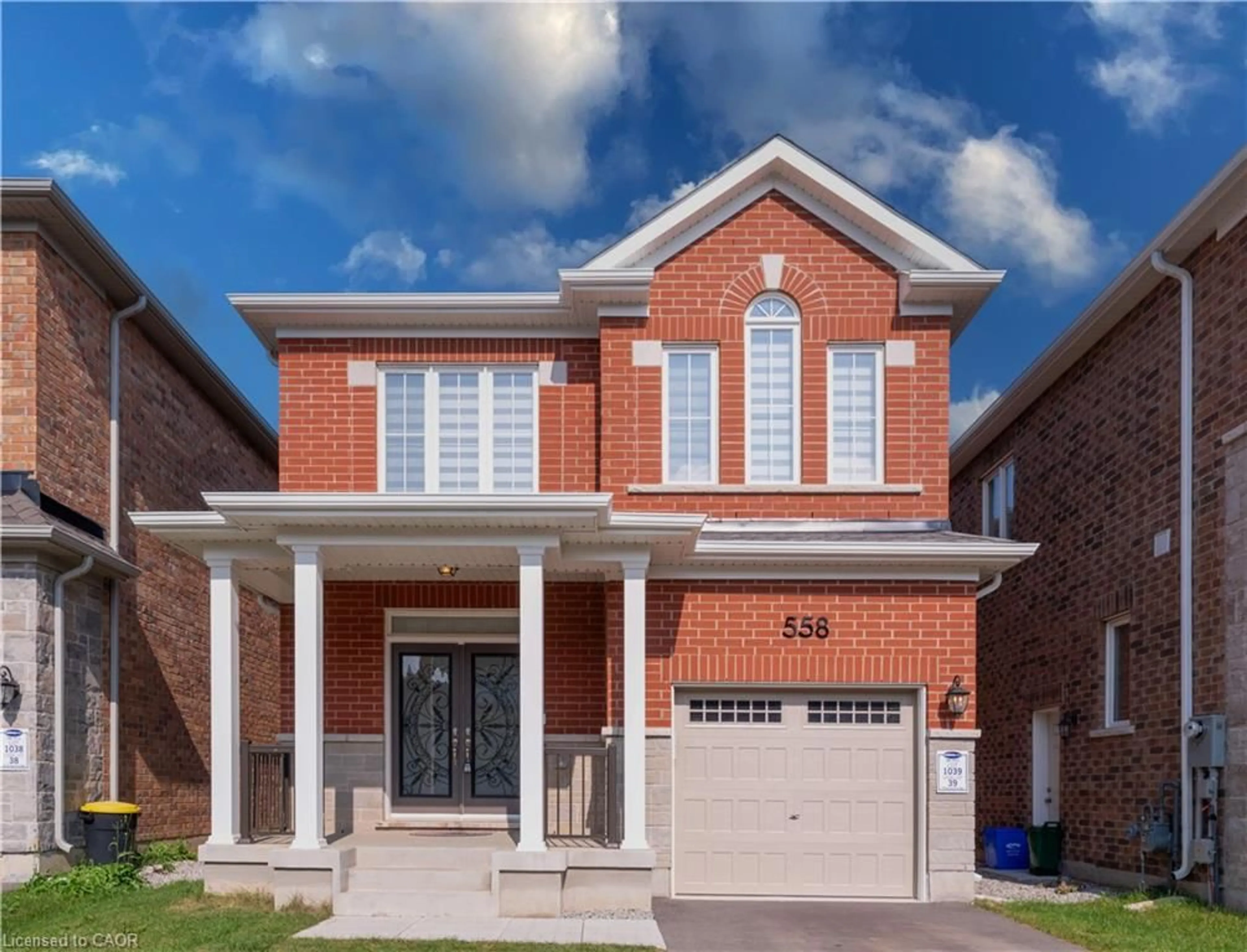 Home with brick exterior material, street for 558 Kennedy Cir, Milton Ontario L9E 1P9