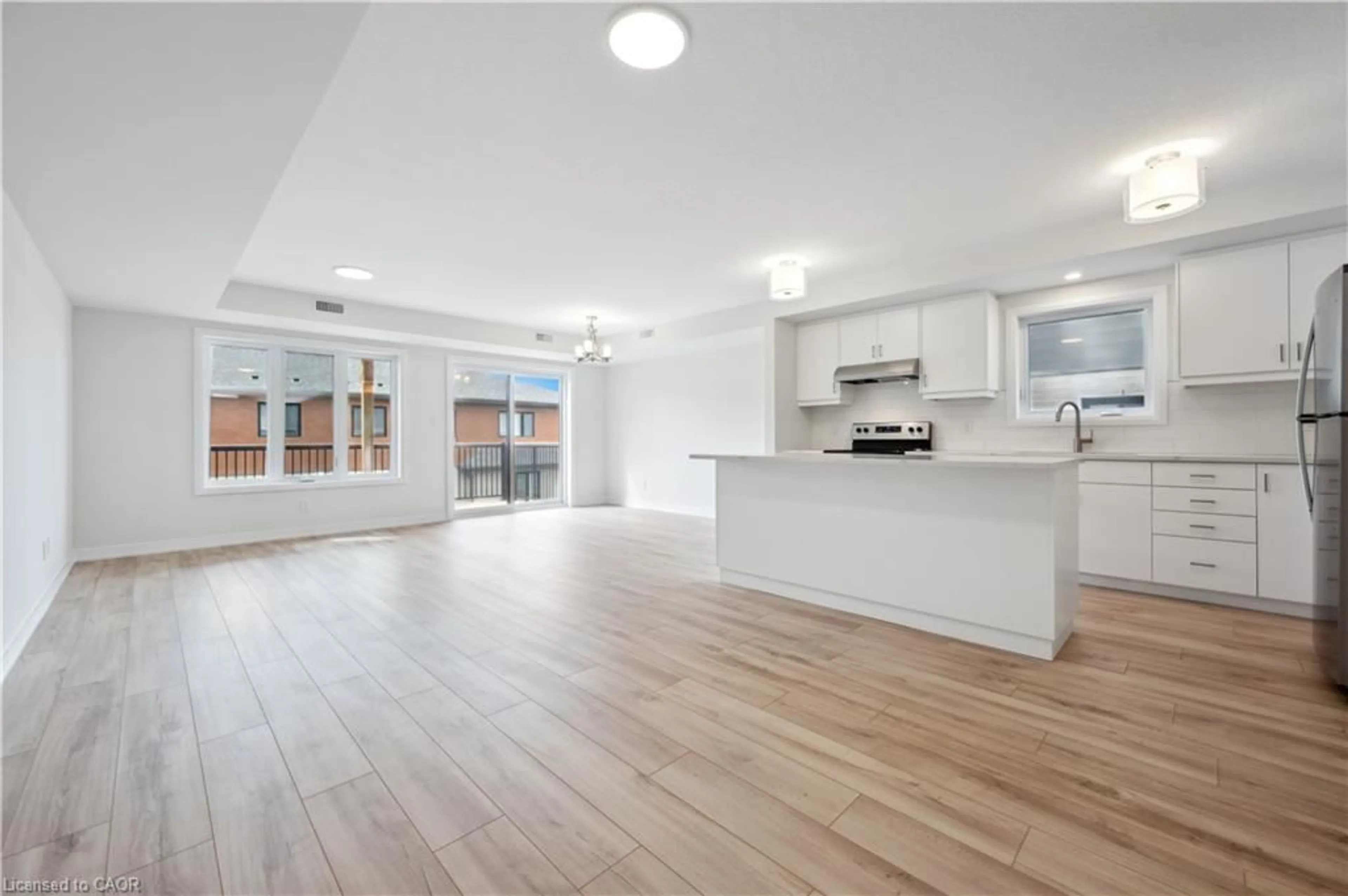 Open concept kitchen, unknown for 15 Stauffer Woods Trail #C9, Kitchener Ontario N2P 2P4