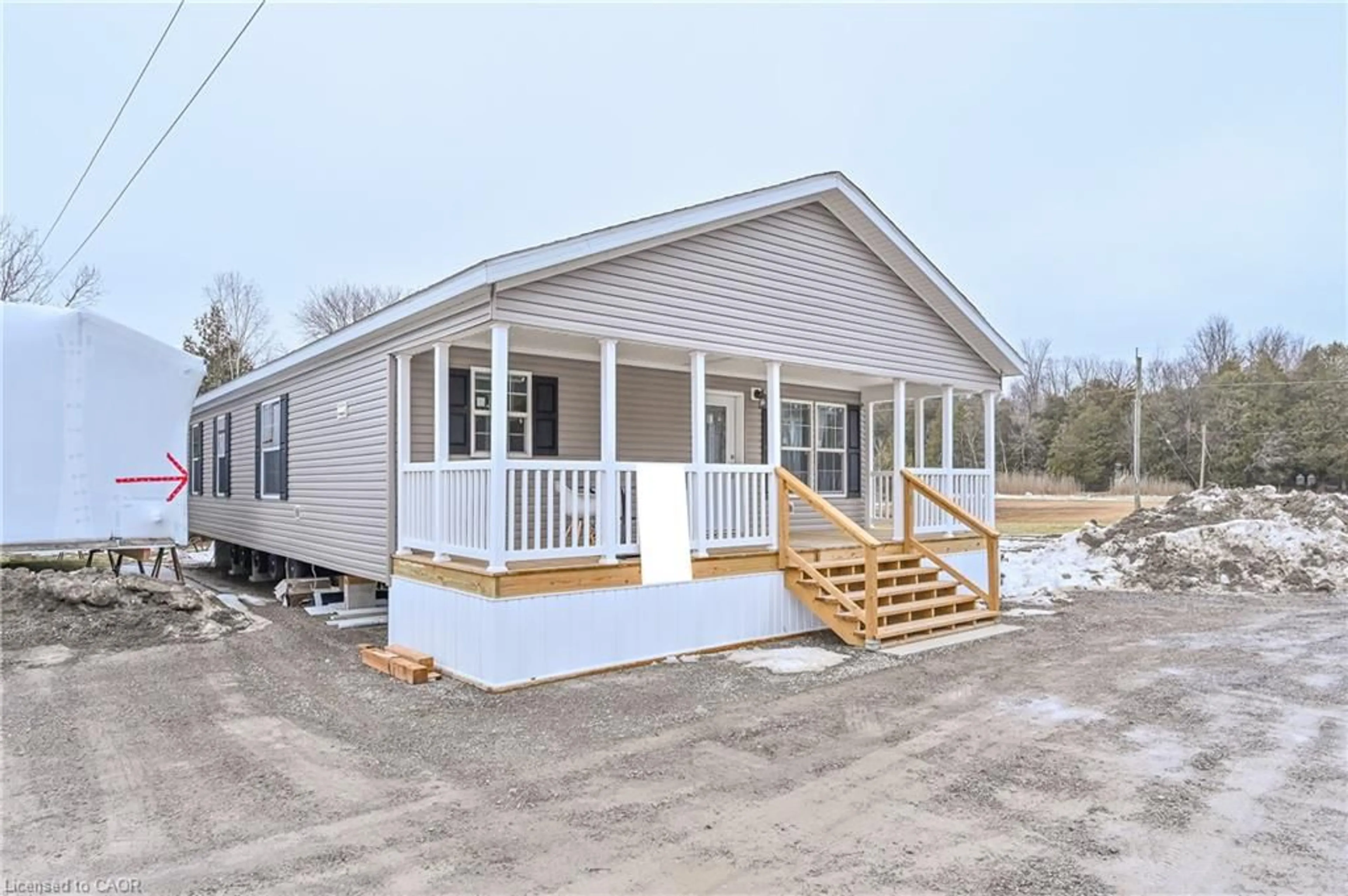 Home with vinyl exterior material, unknown for 1085 Concession 10 Rd #Lot 126/X, Flamborough Ontario L0R 1K0
