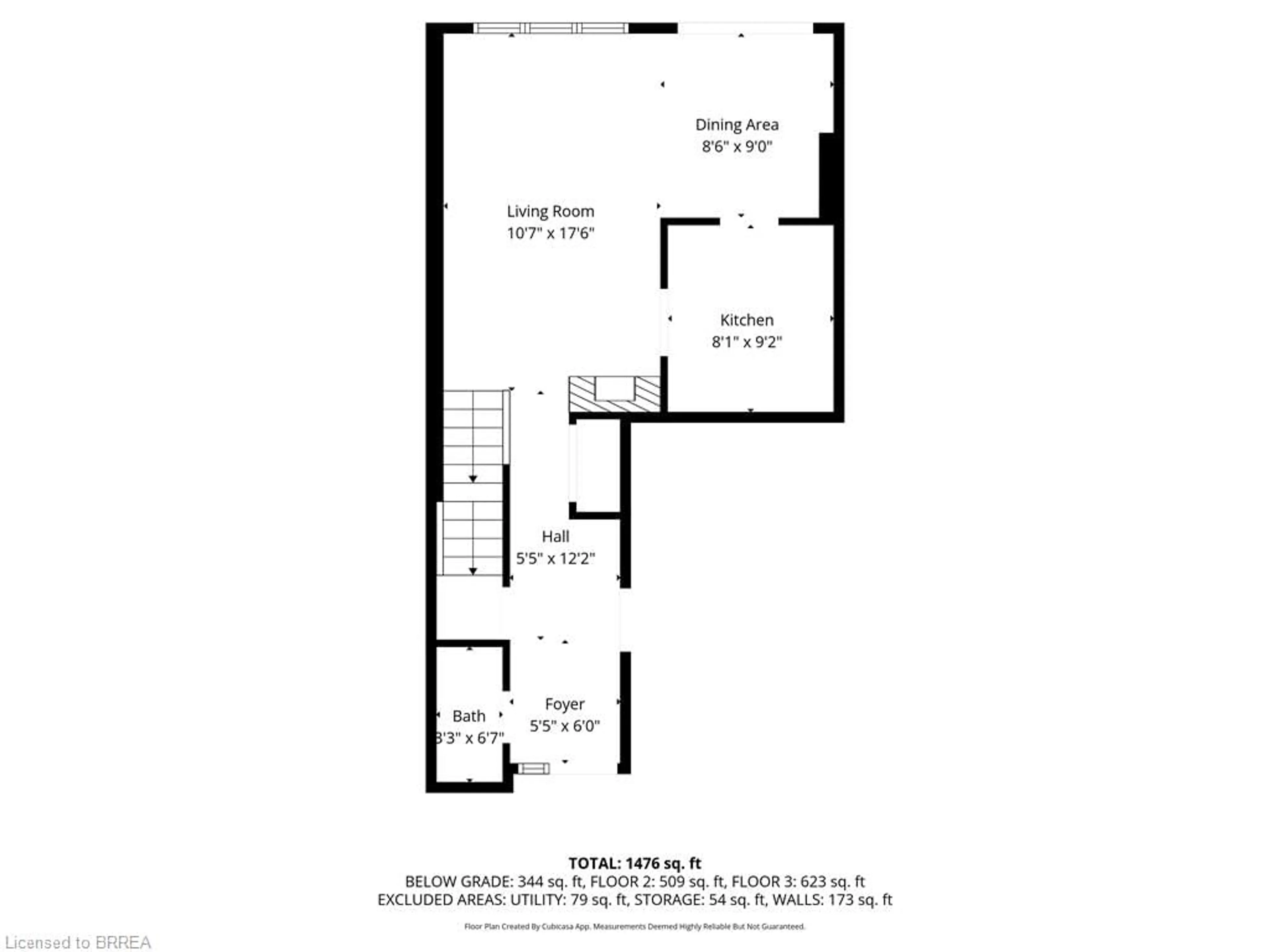 Floor plan for 431 Springbank Ave #431, Woodstock Ontario N4T 1H8