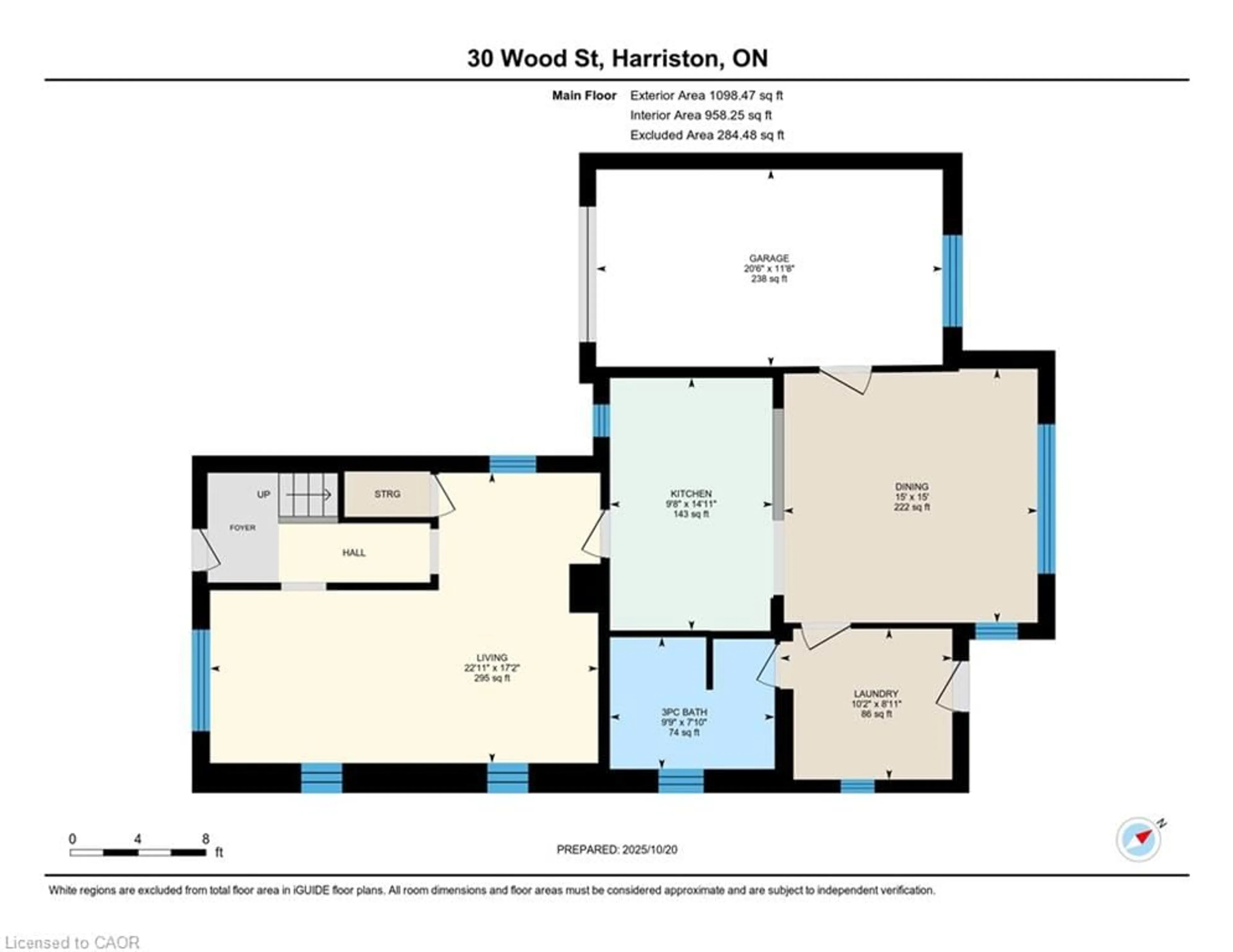 Floor plan for 30 Wood St, Drayton Ontario N0G 1P0
