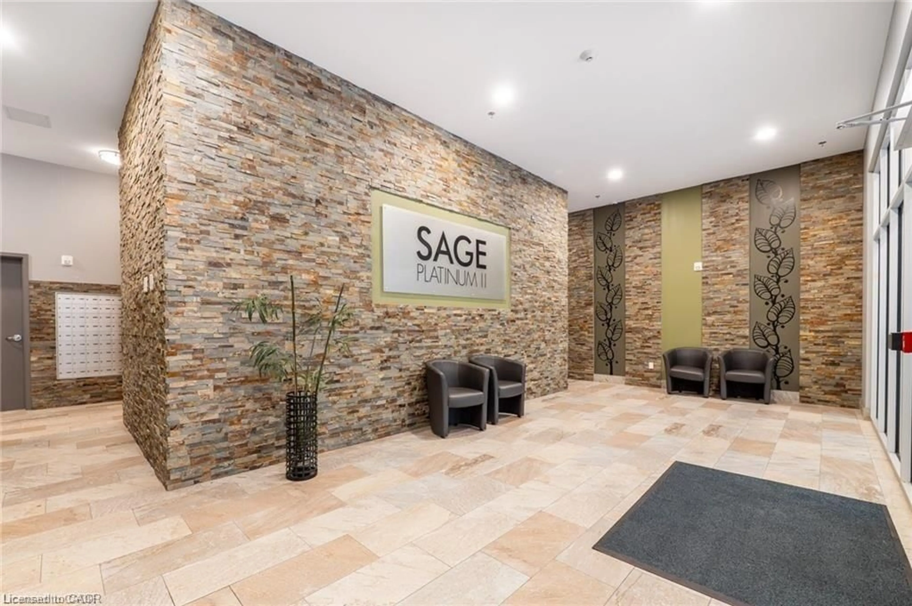 Indoor foyer for 308 Lester St #406, Waterloo Ontario N2L 0H9