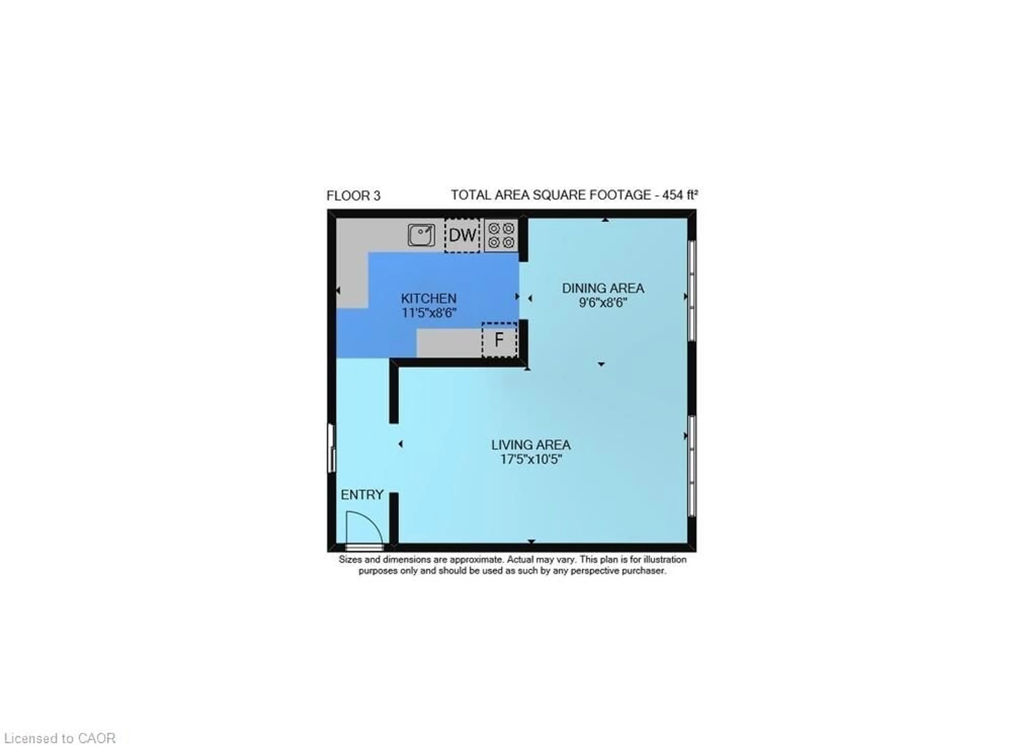 Floor plan for 38 Questor Crt, Hamilton Ontario L8W 1K2