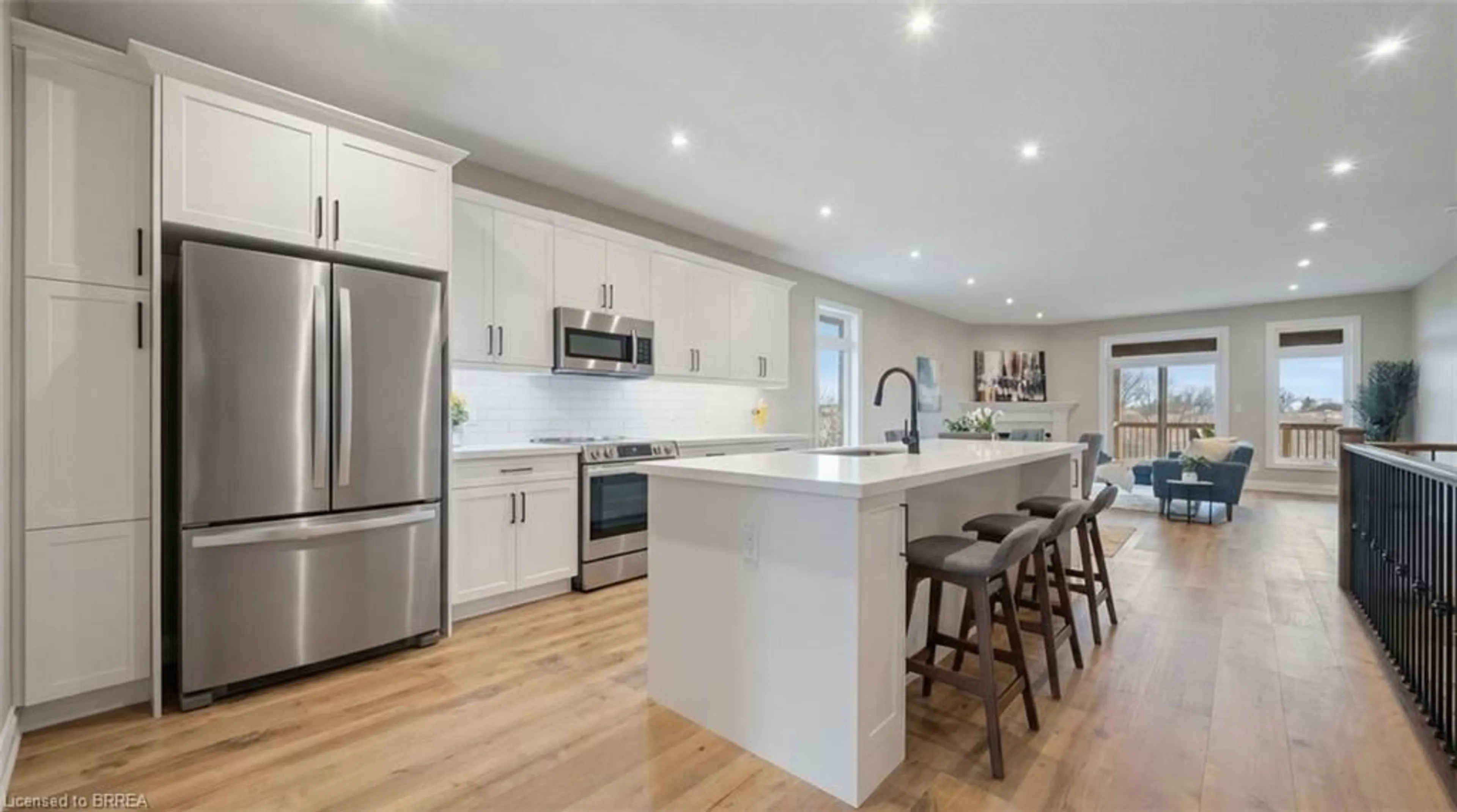 Open concept kitchen, unknown for 187 Craddock Blvd, Jarvis Ontario N0A 1J0