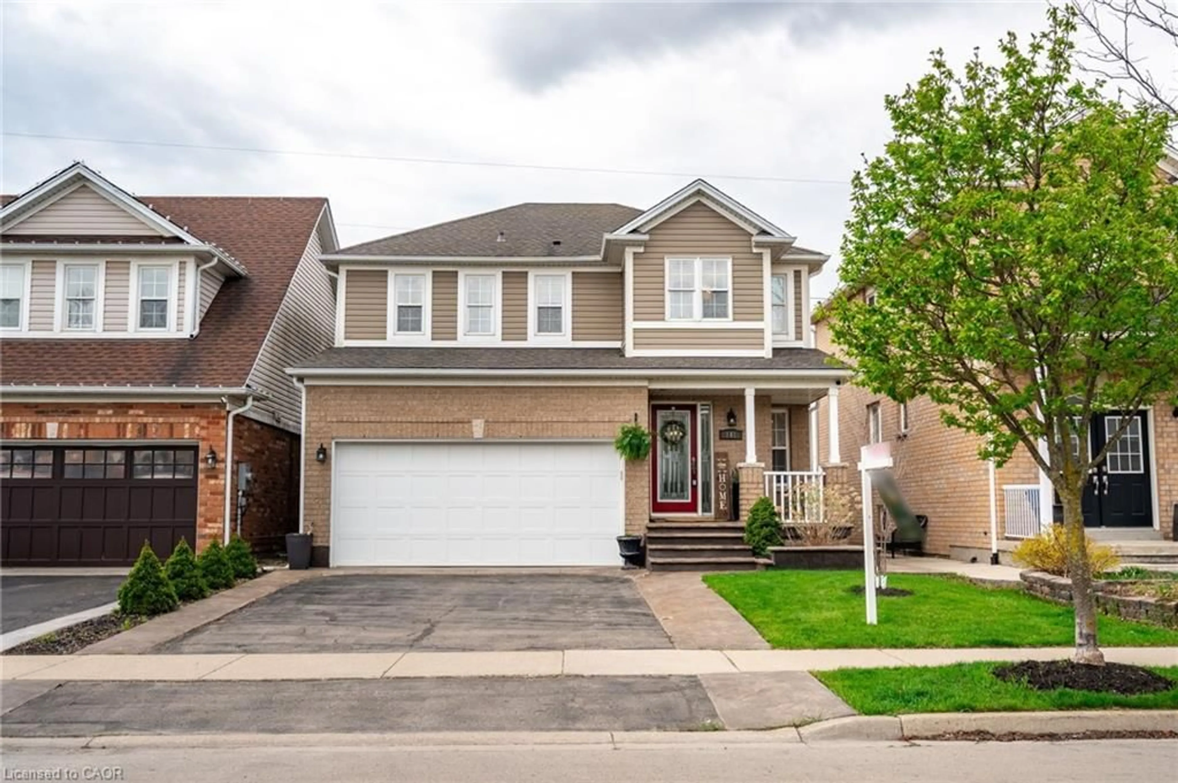 Home with brick exterior material, street for 141 Voyager Pass, Binbrook Ontario L0R 1C0