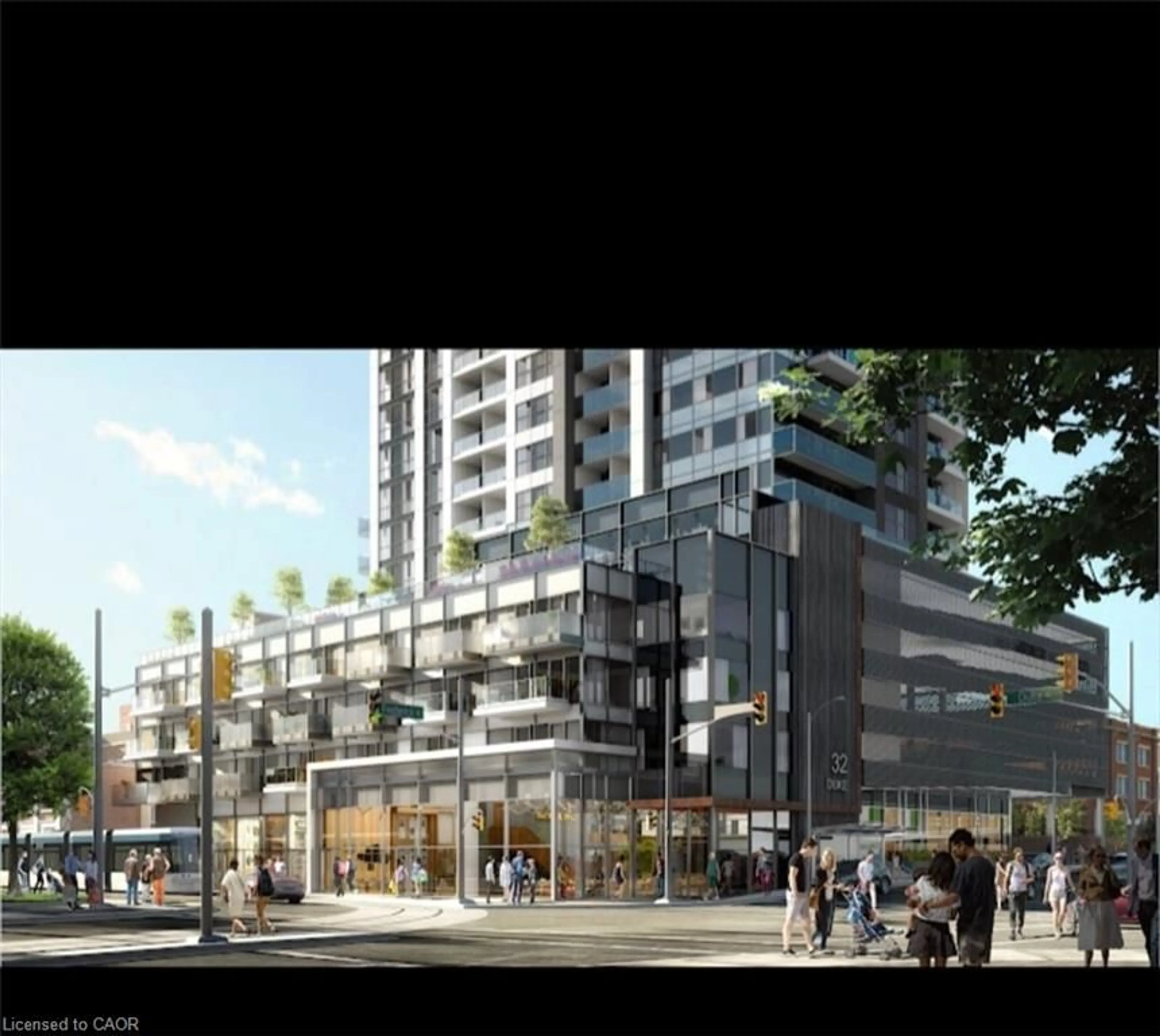 Indoor foyer for 60 Frederick St #1412, Kitchener Ontario N2H 0C7