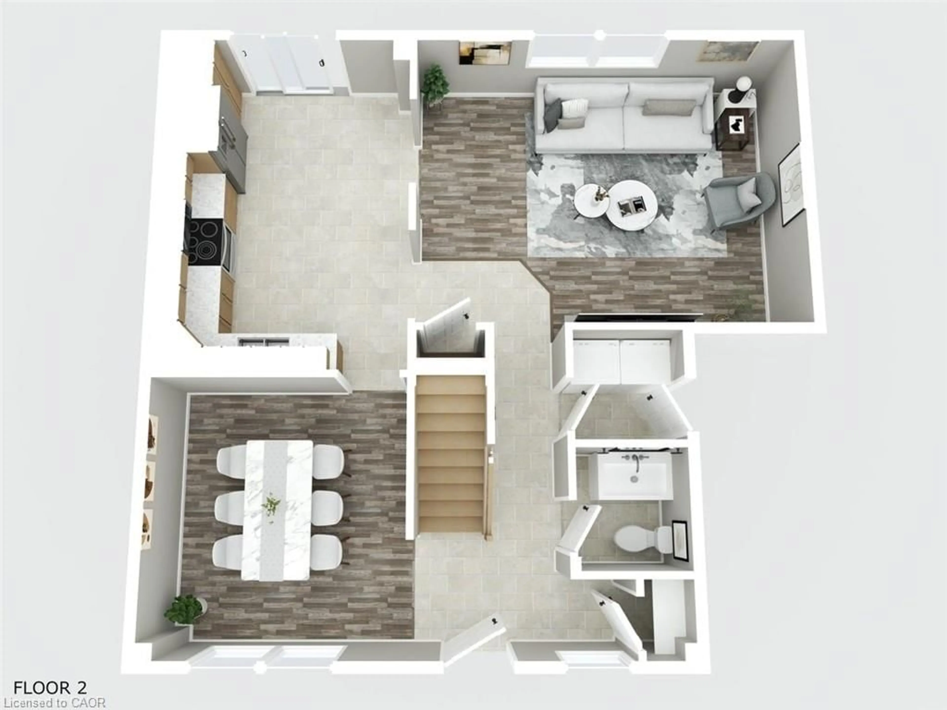 Floor plan for 5 Vera St, Jarvis Ontario N0A 1J0