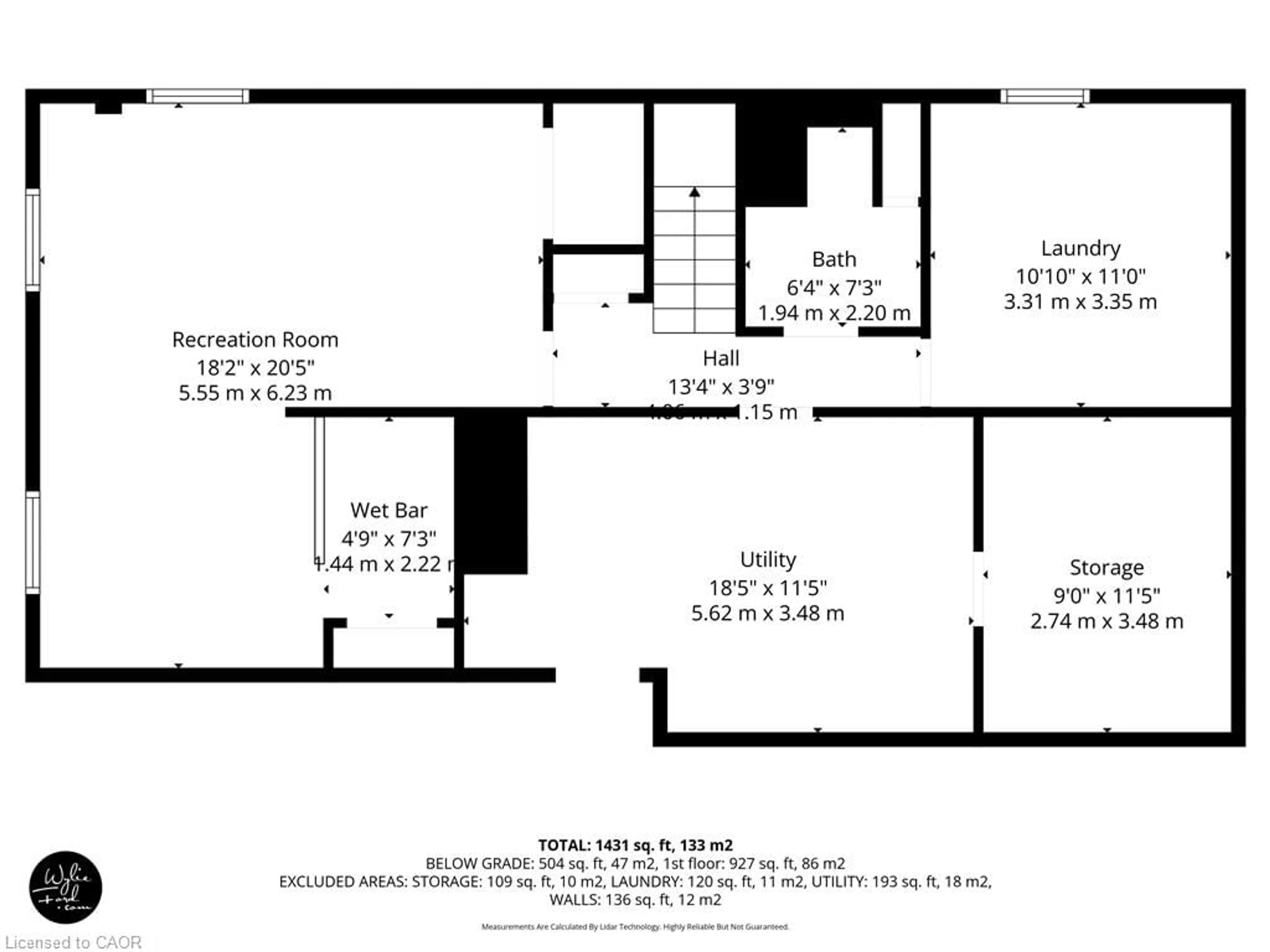 Floor plan for 245 Victoria St, Dundalk Ontario N0C 1B0