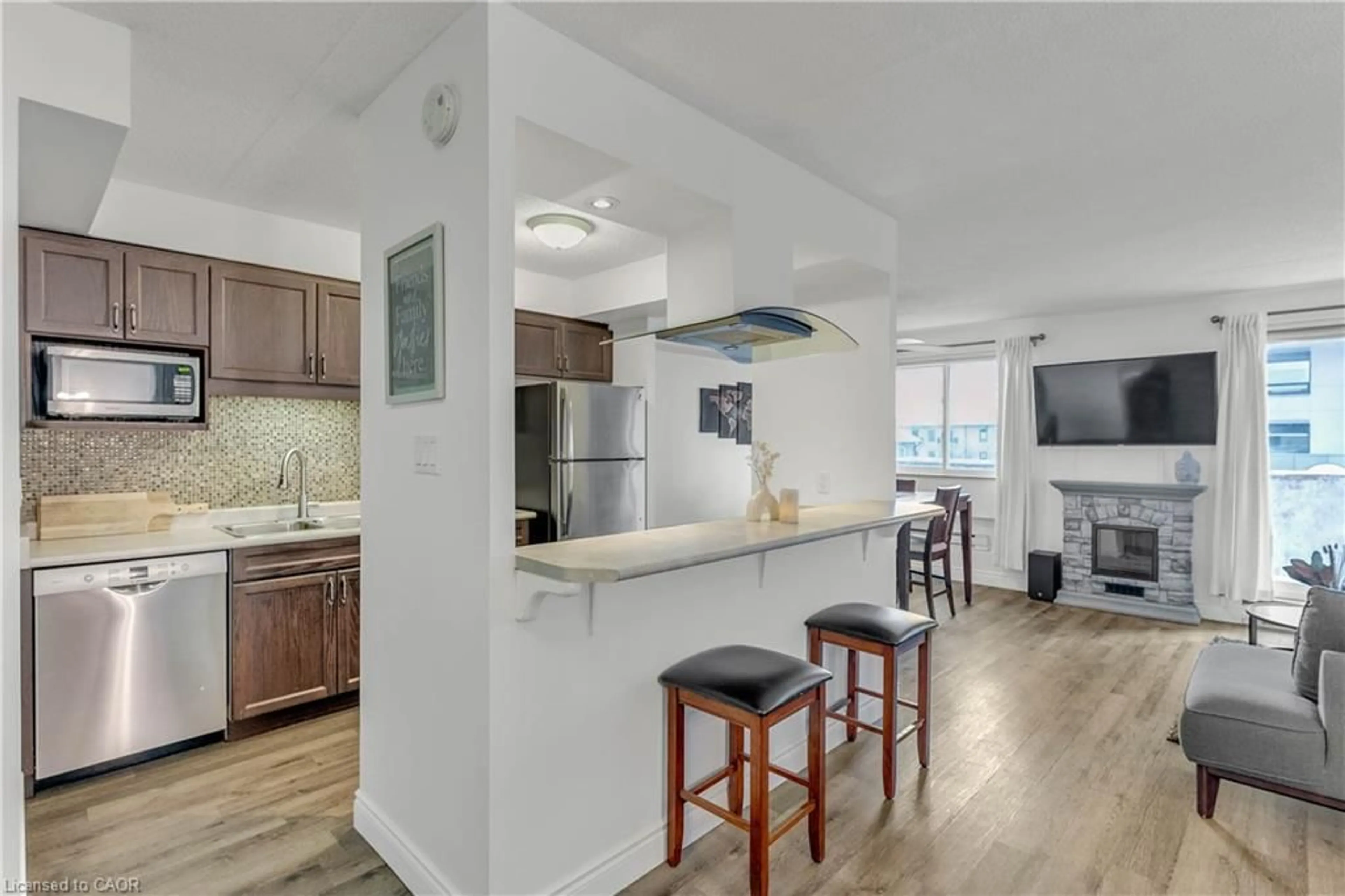 Open concept kitchen, unknown for 42 Tannery St #226, Cambridge Ontario N3C 2B9