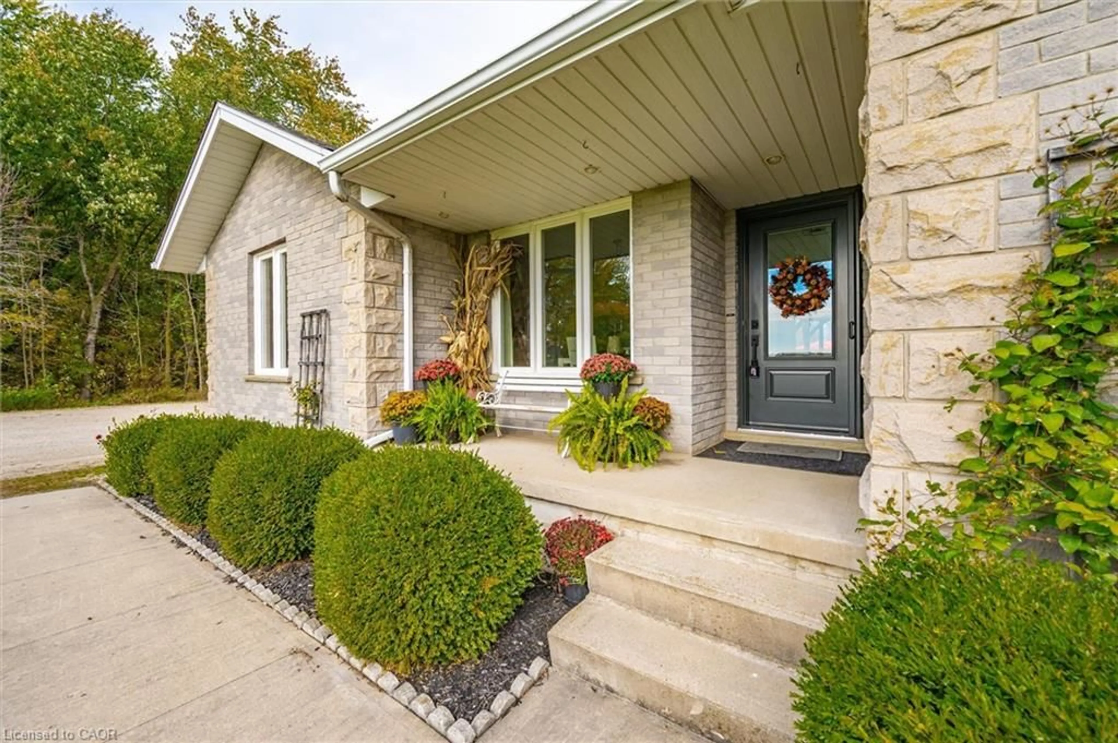 Home with brick exterior material, street for 7003 Beatty Line, Fergus Ontario N1M 2W3