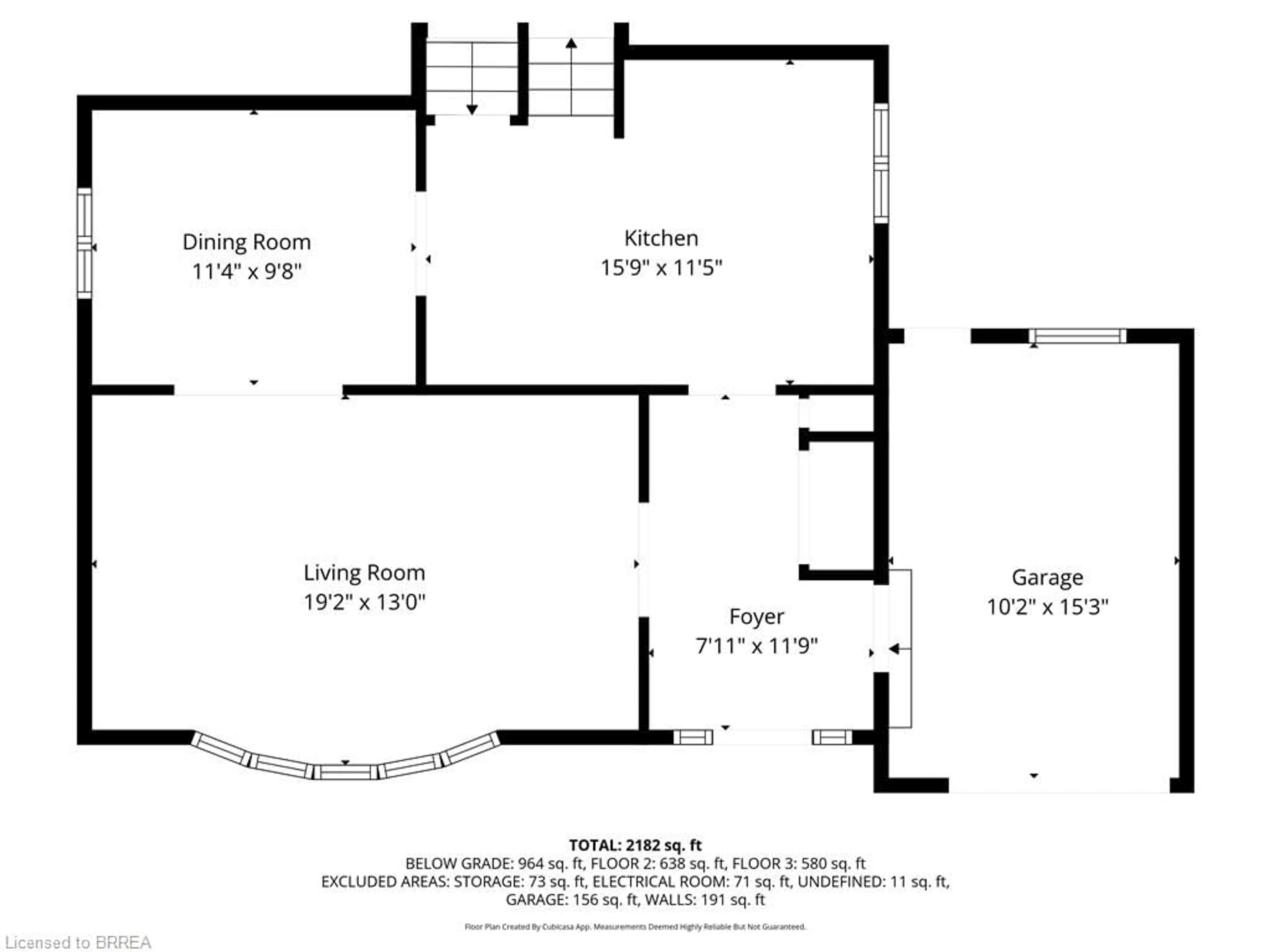 Floor plan for 17 Penny Lane, Brantford Ontario N3R 5Y5