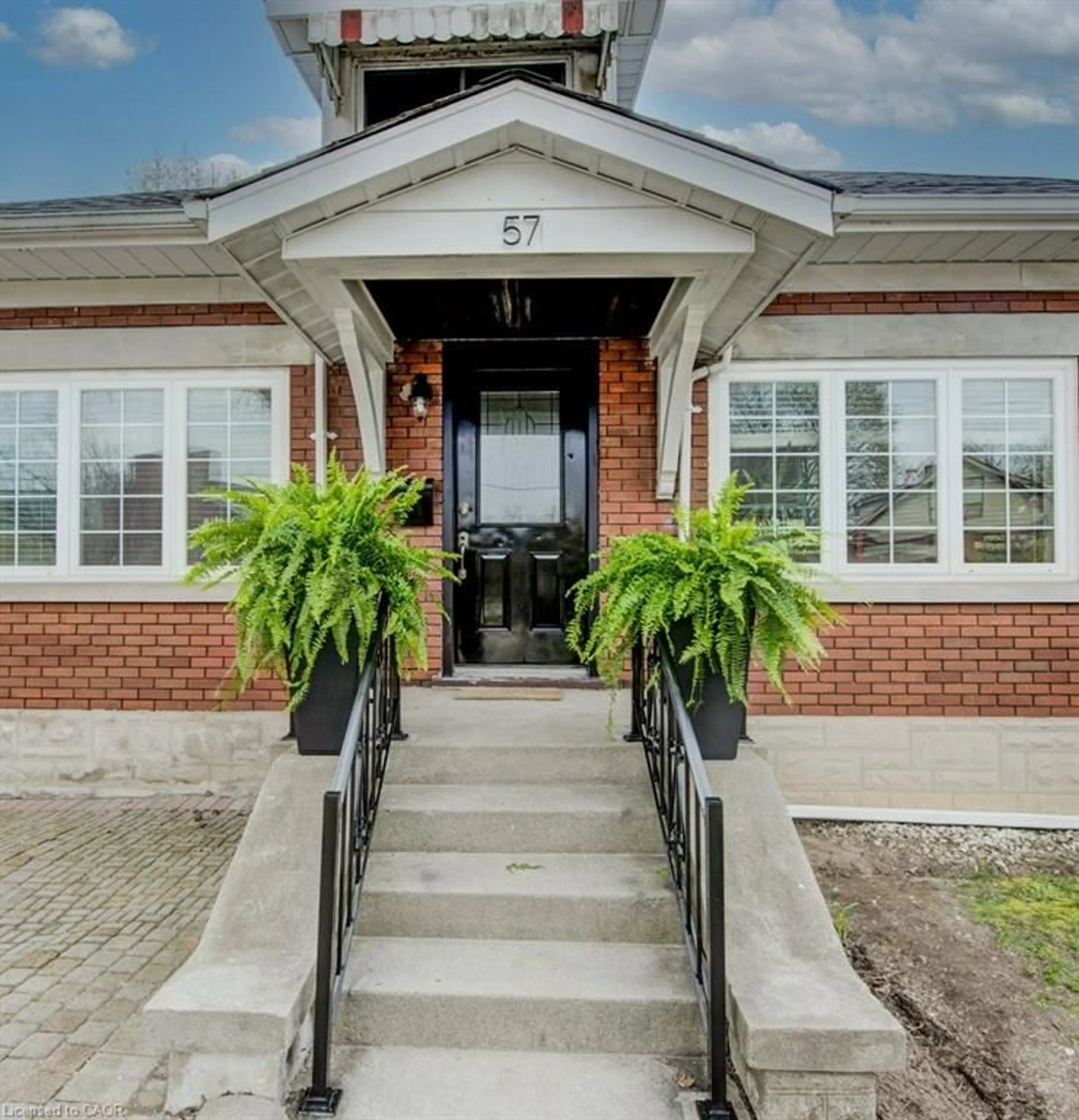 Home with brick exterior material, street for 57 Glasgow St, Kitchener Ontario N2G 2G8