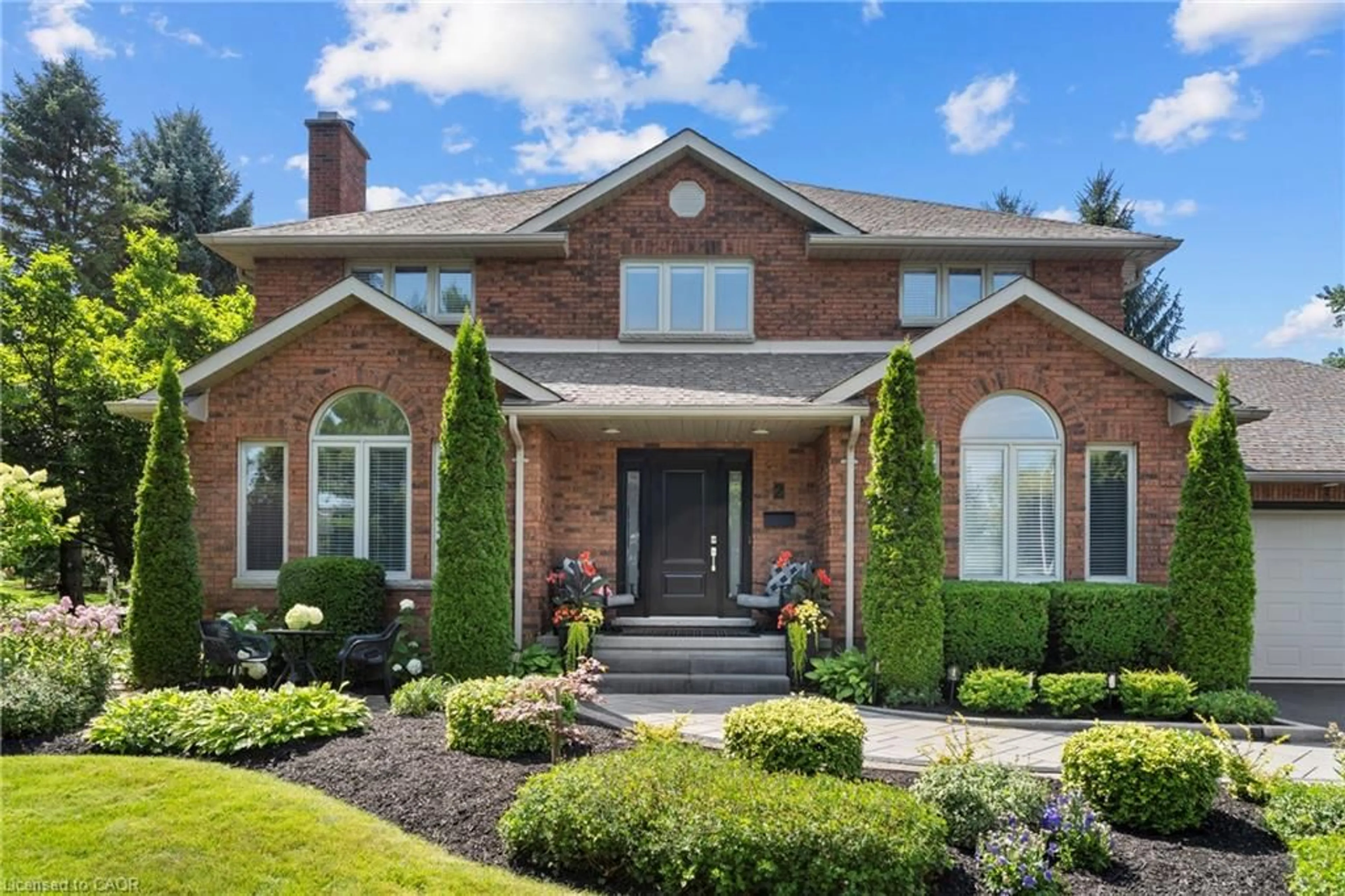 Home with brick exterior material, street for 2 Dresden Dr, Heidelberg Ontario N0B 2M1