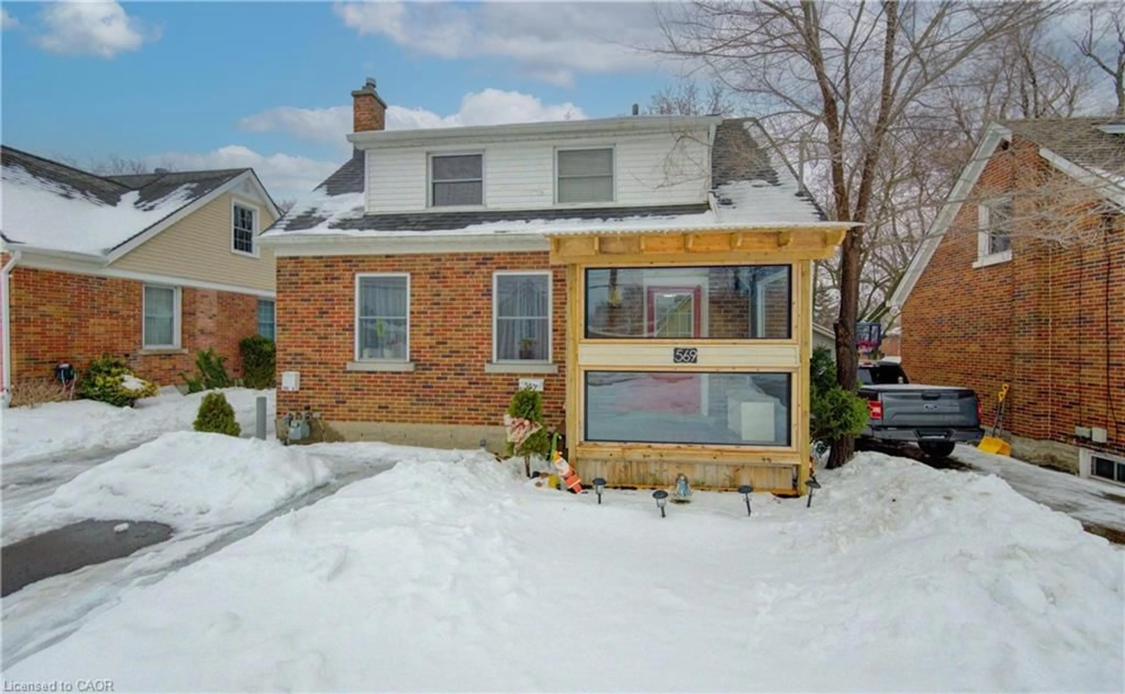 Home with brick exterior material, street for 569 Stirling Ave, Kitchener Ontario N2M 3J5