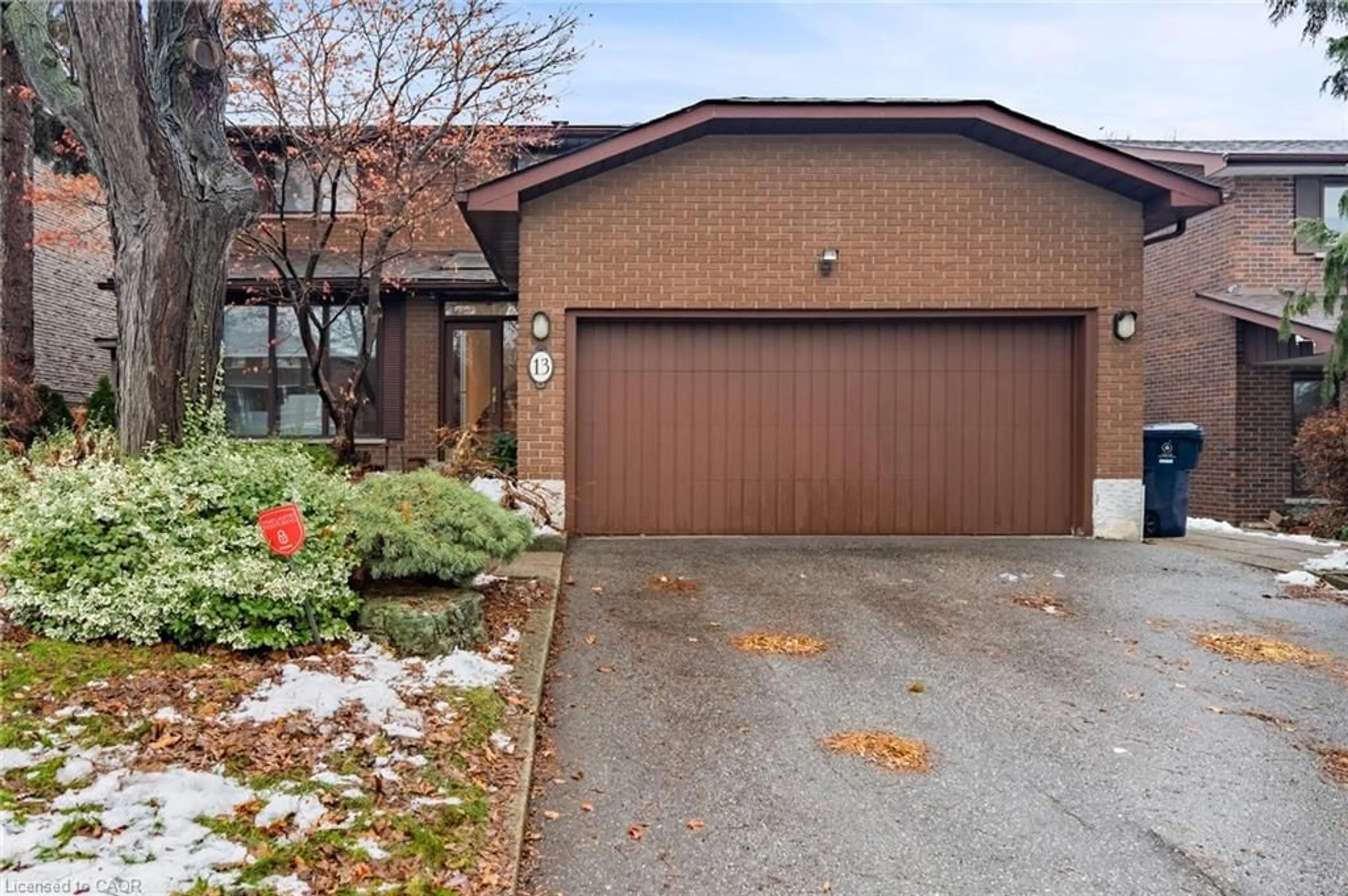 Home with brick exterior material, street for 13 Mistflower Rd, North York Ontario M2H 3G8