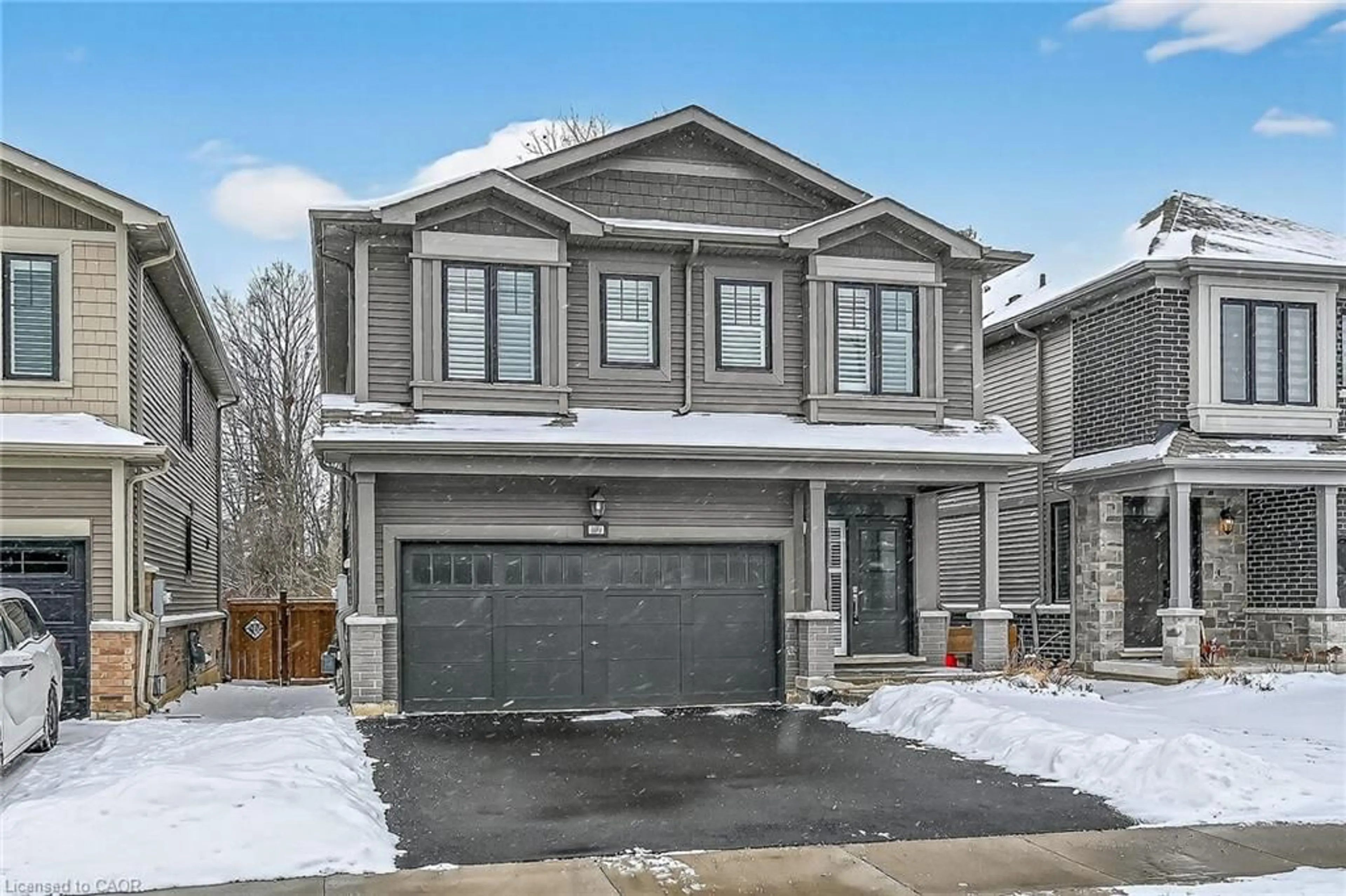 Home with brick exterior material, street for 109 Blackbird Way, Hamilton Ontario L0R 1W0