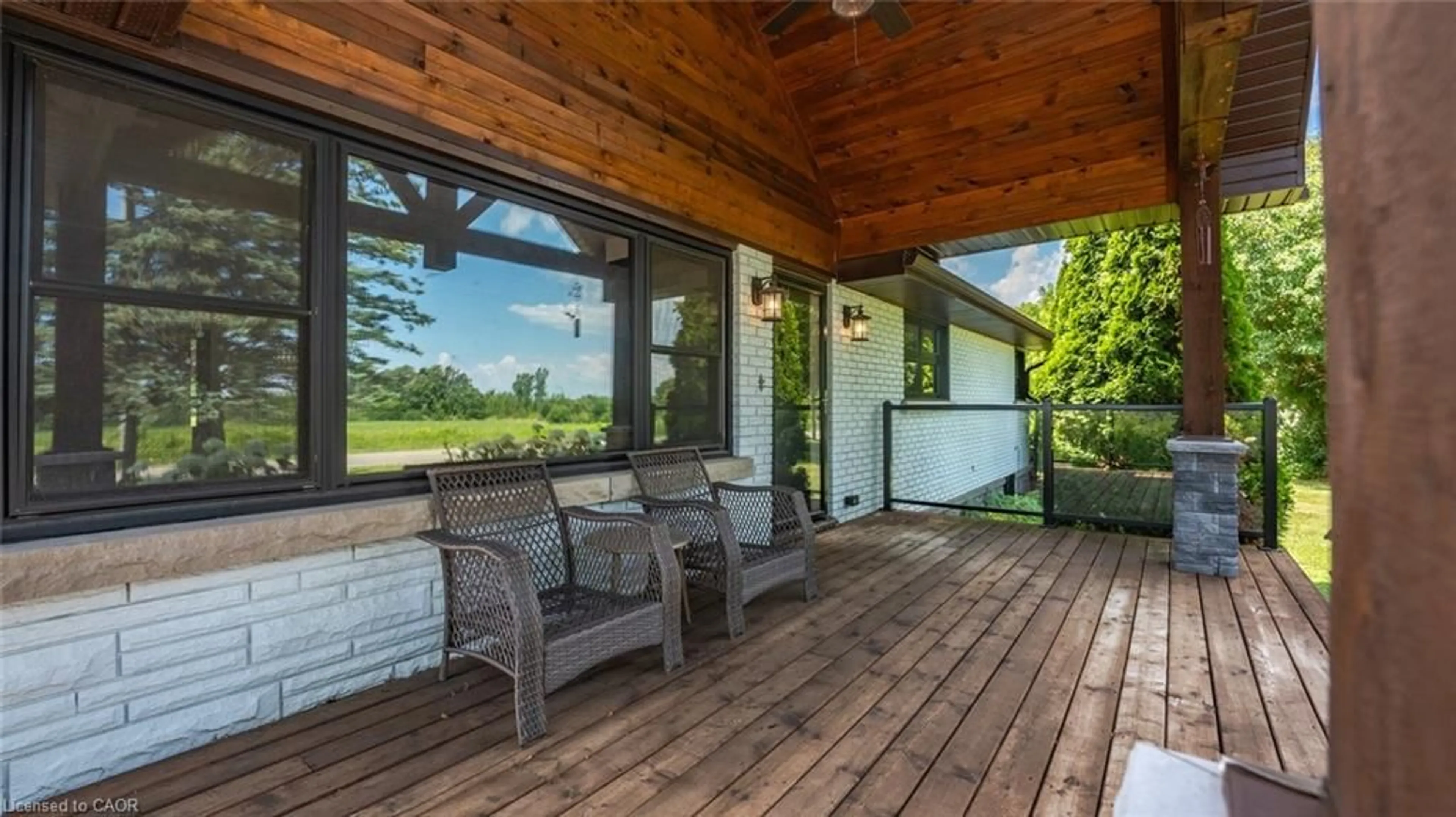 Patio, water/lake/river/ocean view for 905 Blueline Rd, Simcoe Ontario N3Y 4K4