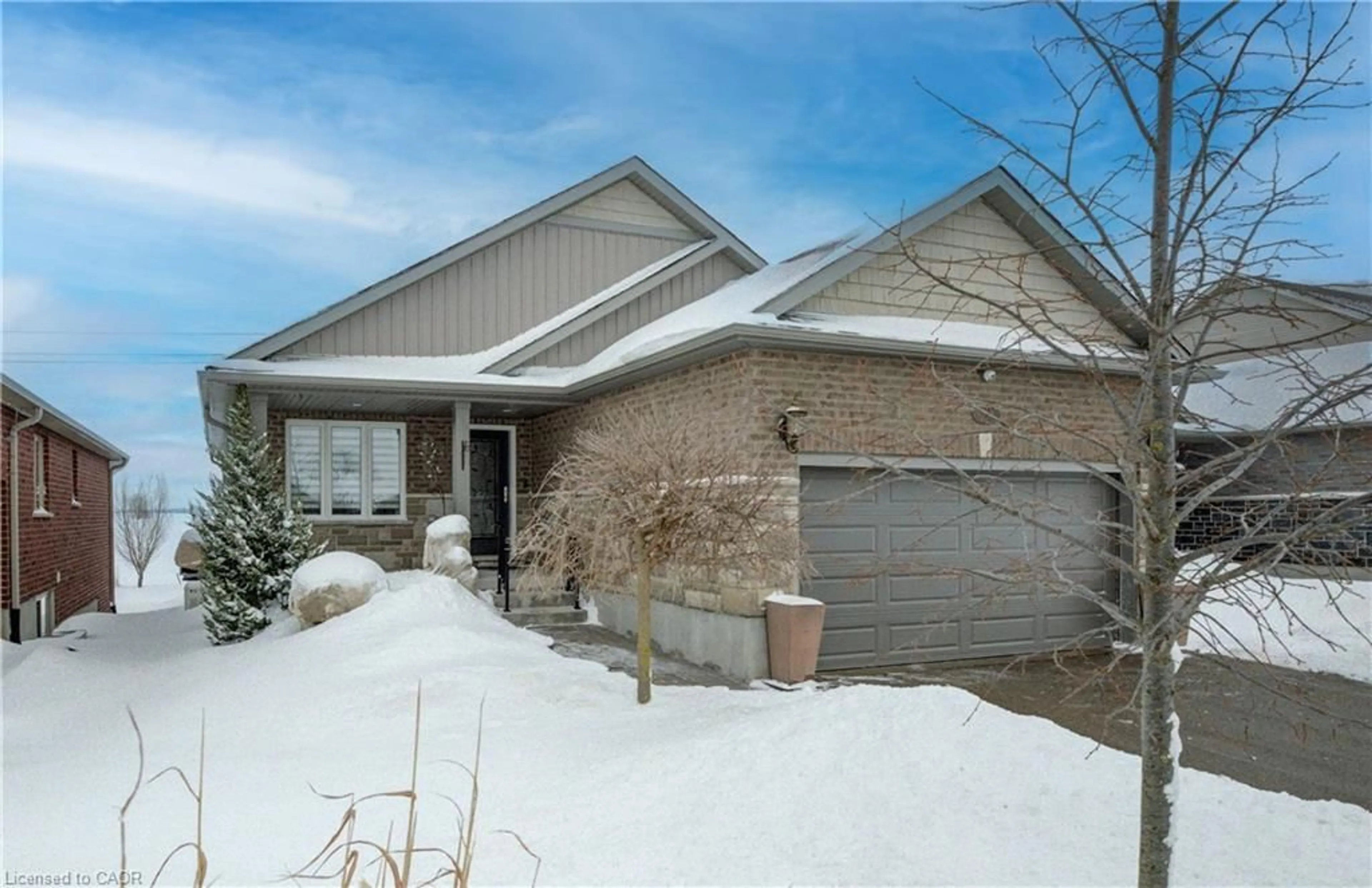 Home with brick exterior material, street for 130 Bridge Cres, Palmerston Ontario N0G 2P0