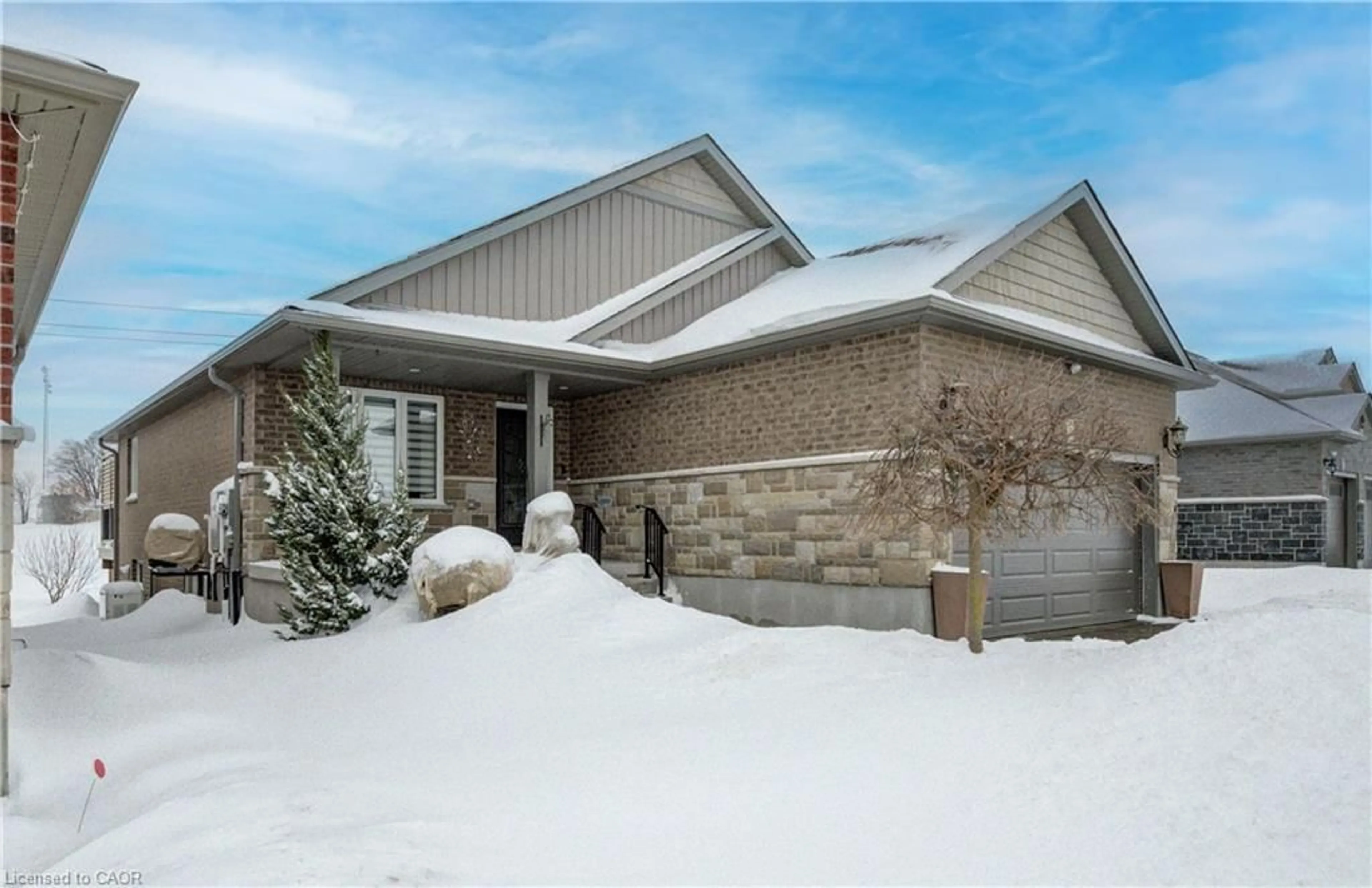 Home with brick exterior material, street for 130 Bridge Cres, Palmerston Ontario N0G 2P0