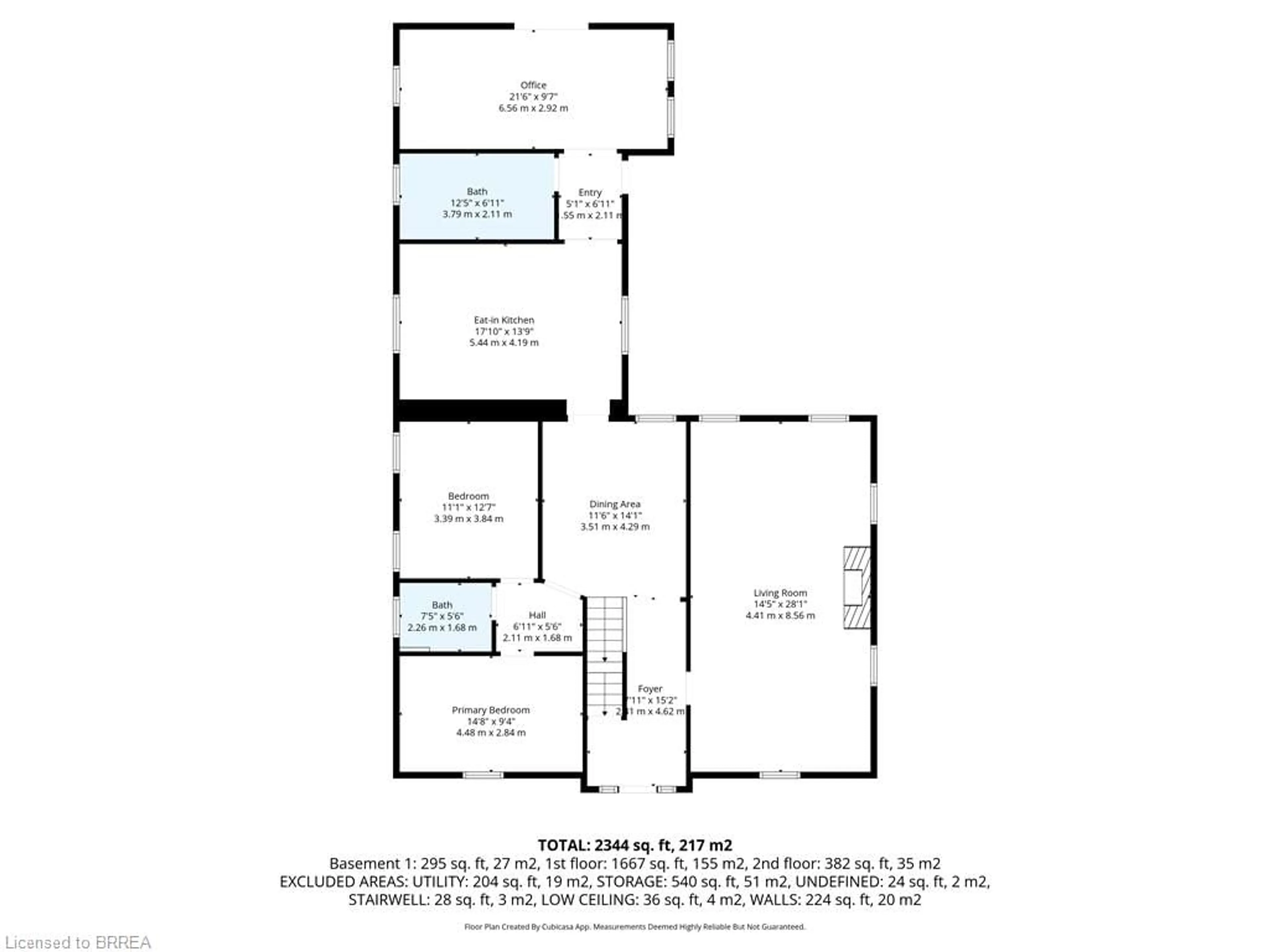 Floor plan for 899 Keg Lane, Paris Ontario N3L 3E2