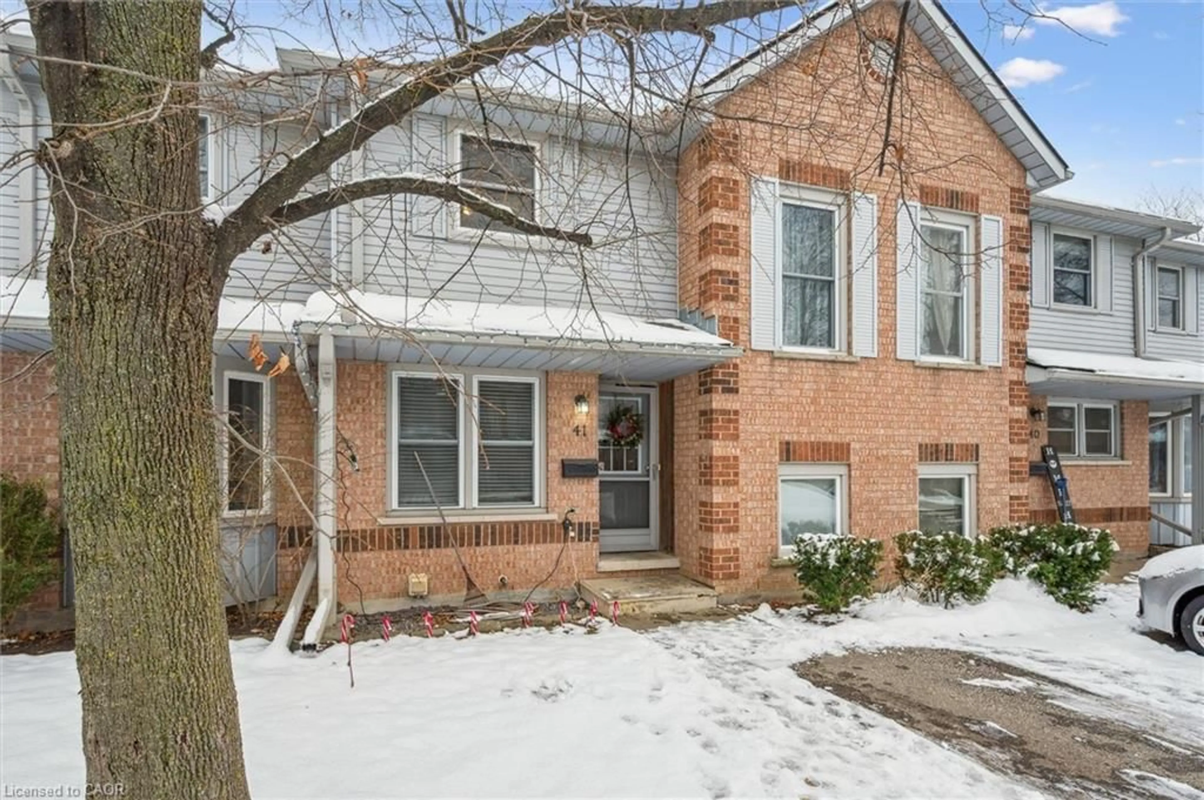 Home with brick exterior material, street for 180 Marksam Rd #41, Guelph Ontario N1H 8G5