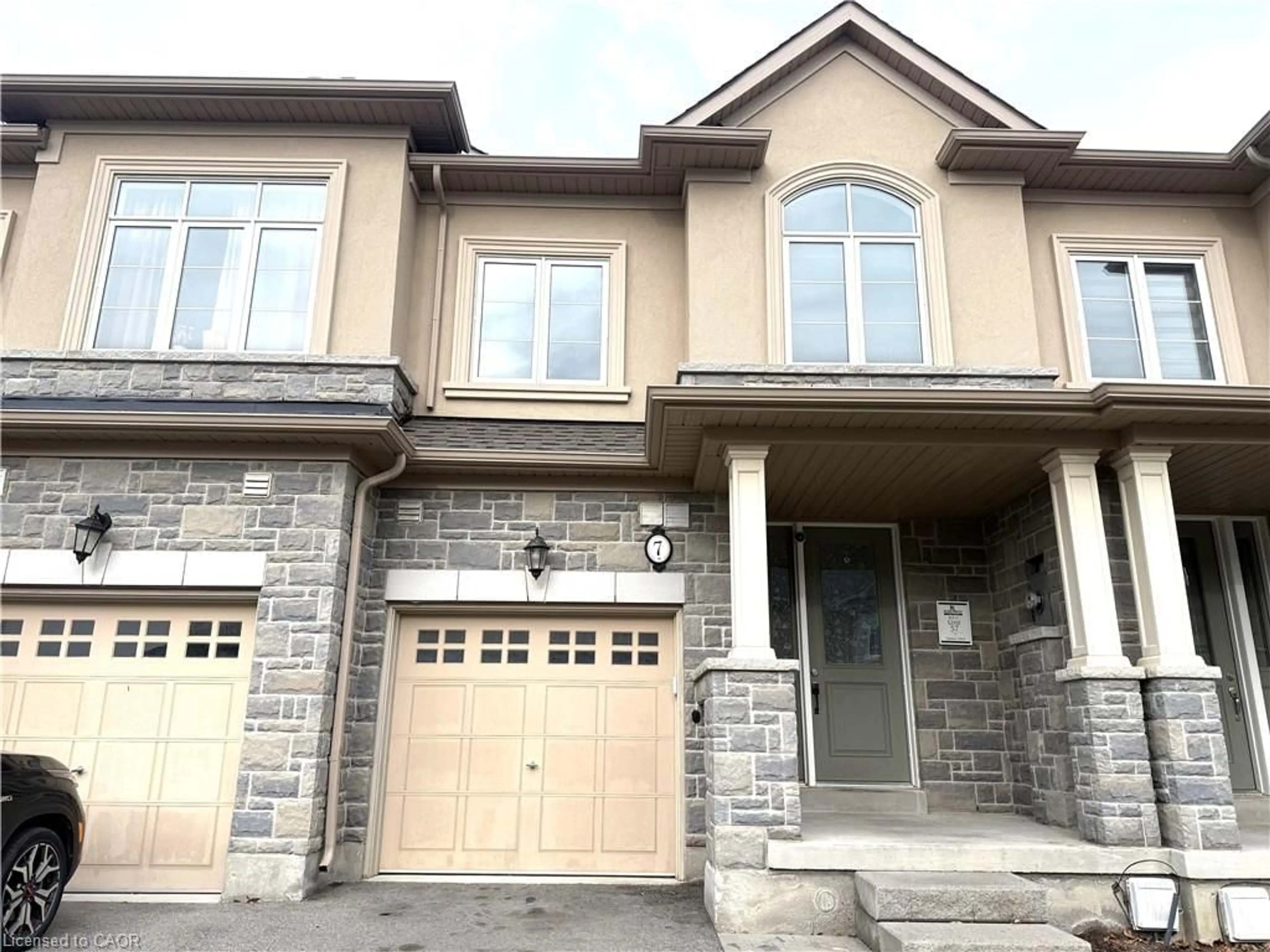 Home with brick exterior material, street for 7 Talence Dr, Stoney Creek Ontario L8J 0L2