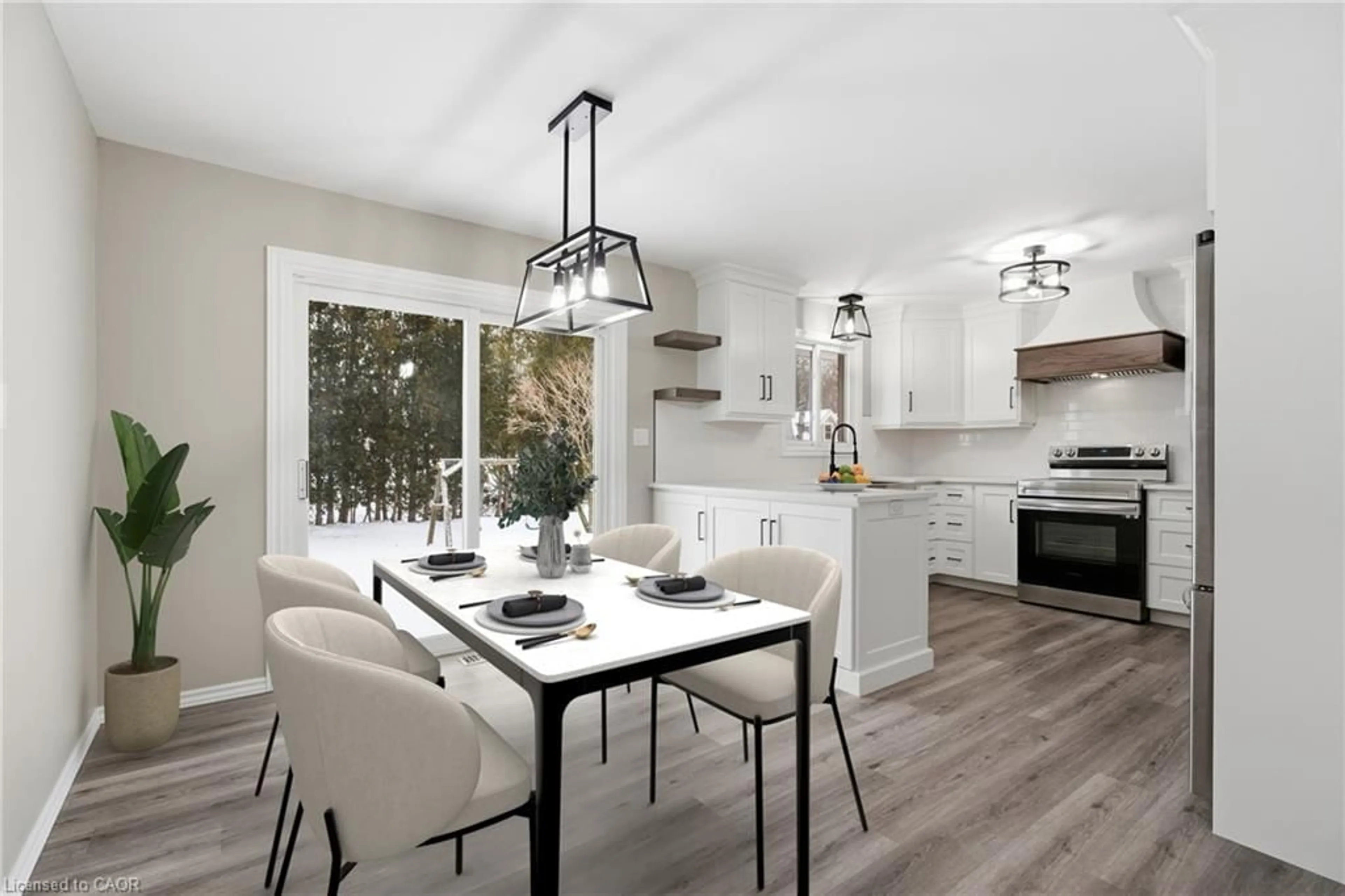 Open concept kitchen, unknown for 109 Mcgivern St, Moorefield Ontario N0G 2K0