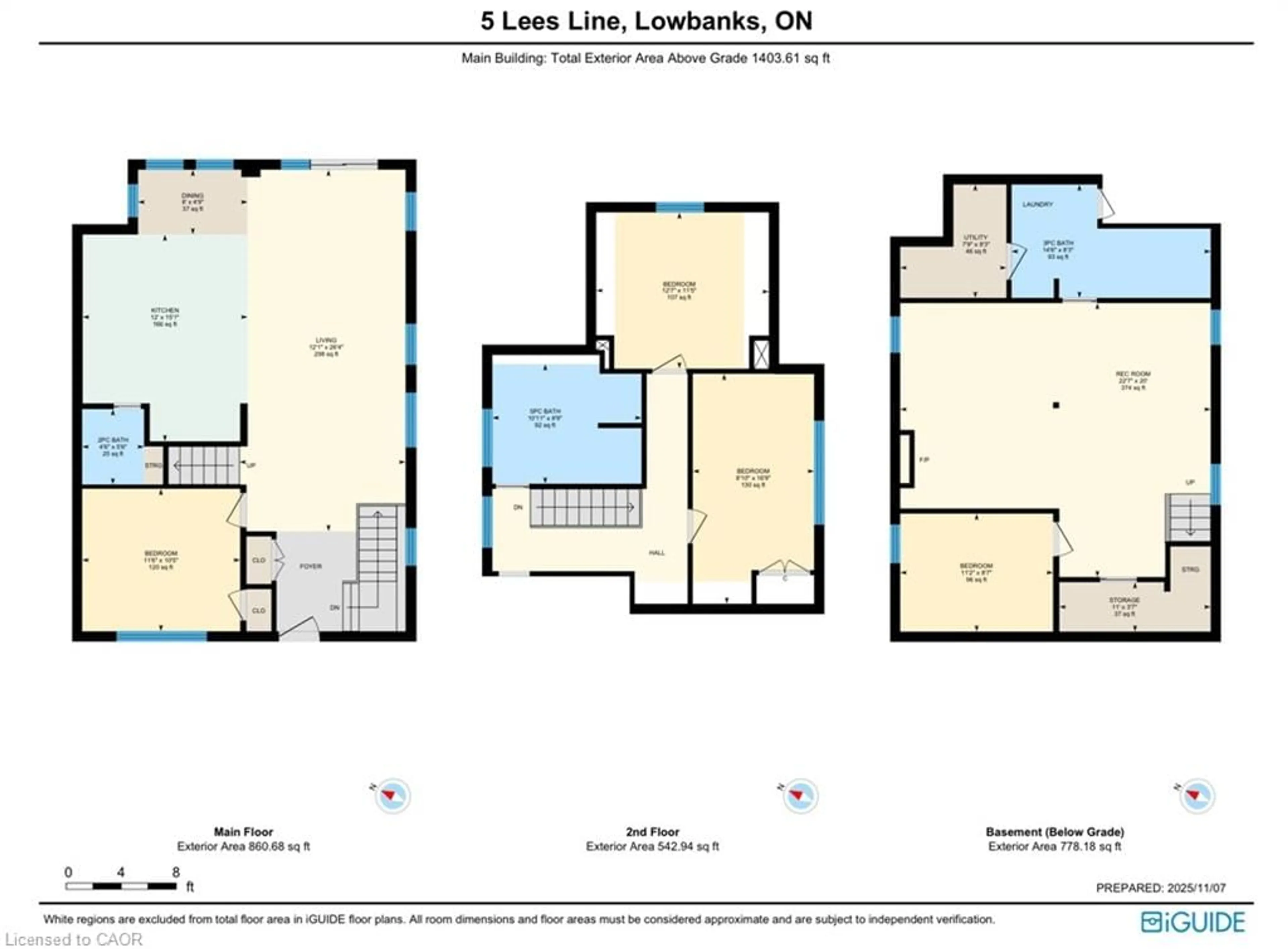 Floor plan for 5 Lees Line, Lowbanks Ontario N0A 1K0
