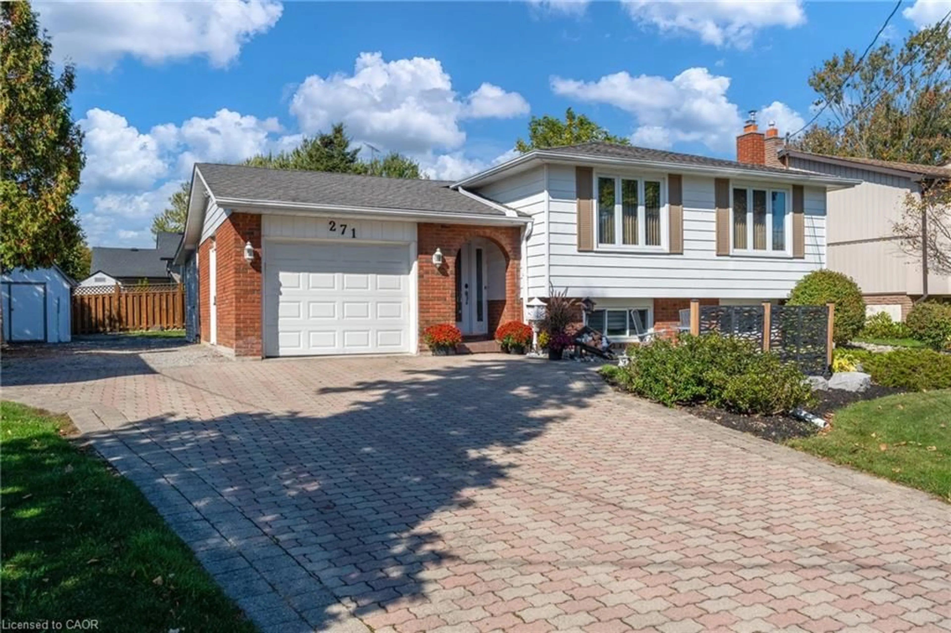 Home with brick exterior material, street for 271 Haller Cres, Caledonia Ontario N3W 1E1