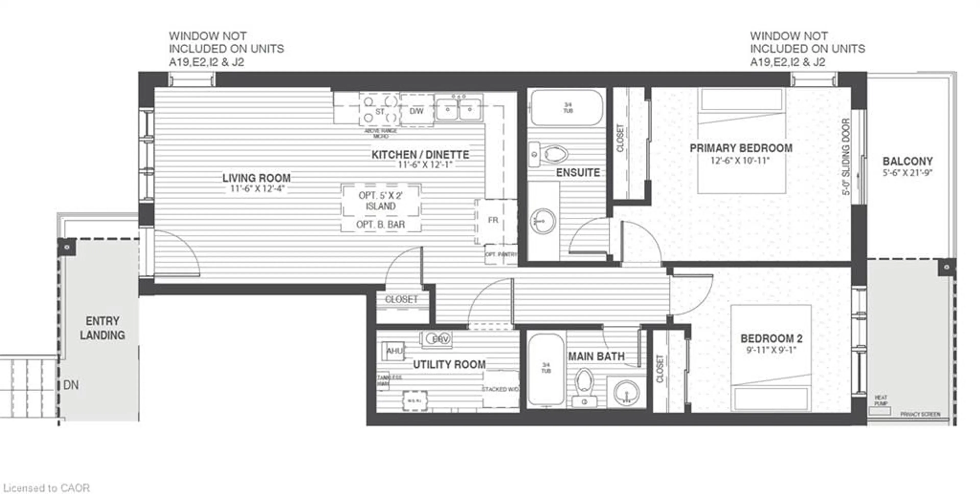 Floor plan for 2139 Strasburg Rd #2, Kitchener Ontario N2L 0C7