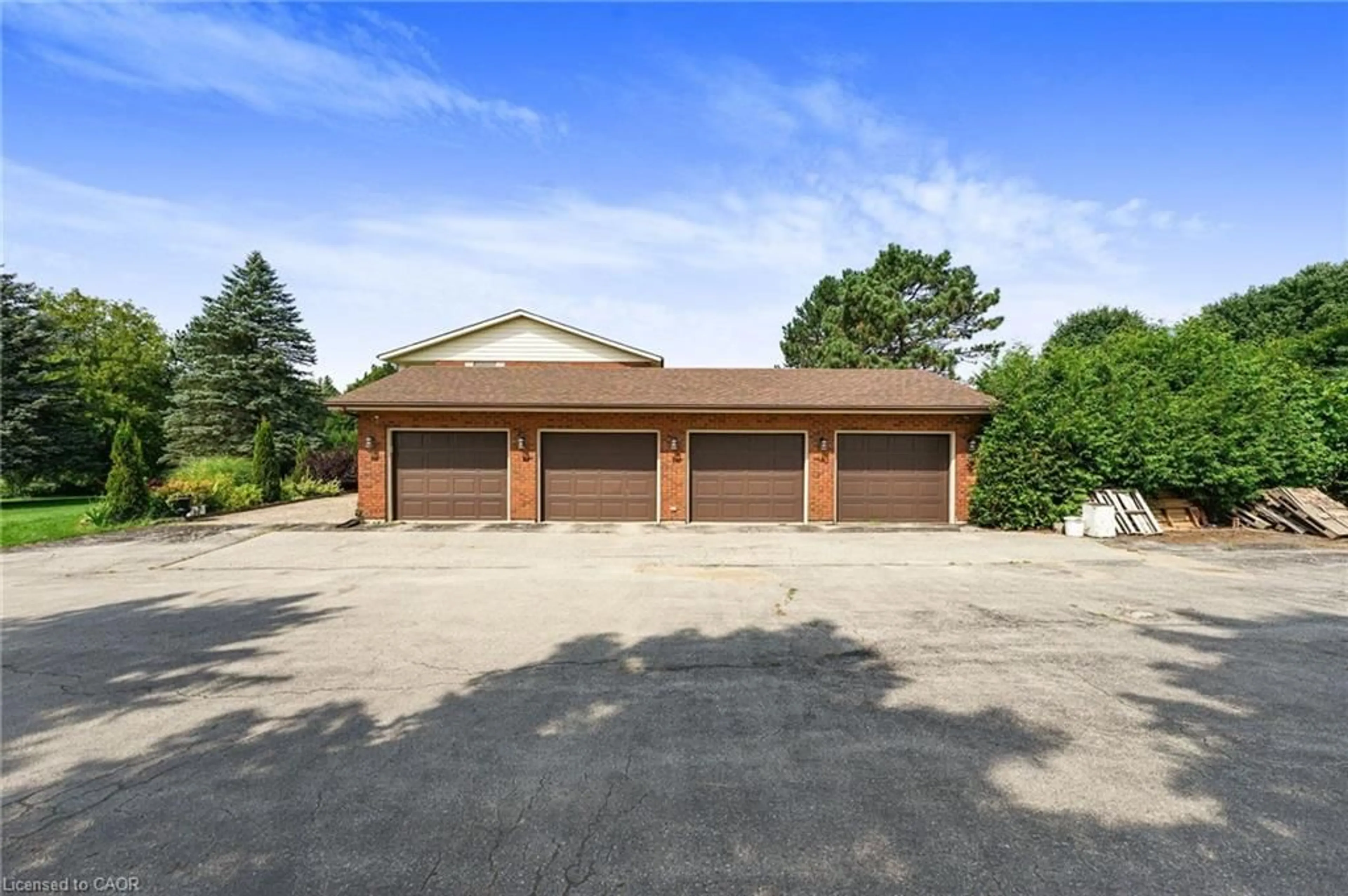 Indoor garage for 155 Clyde St, Mount Forest Ontario N0G 2L3