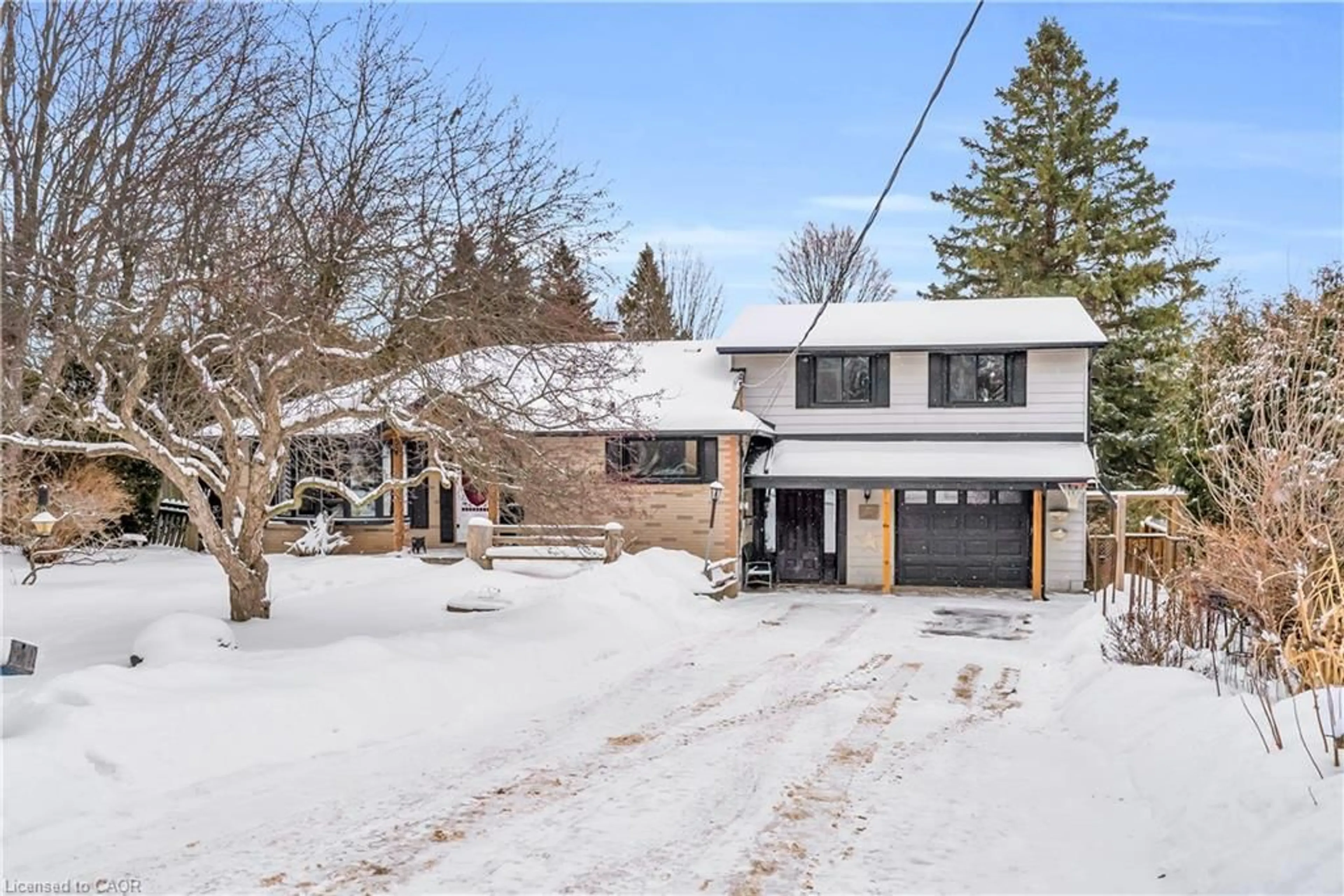 A pic from outside/outdoor area/front of a property/back of a property/a pic from drone, street for 10932 22 Side Road, Limehouse Ontario L0P 1H0