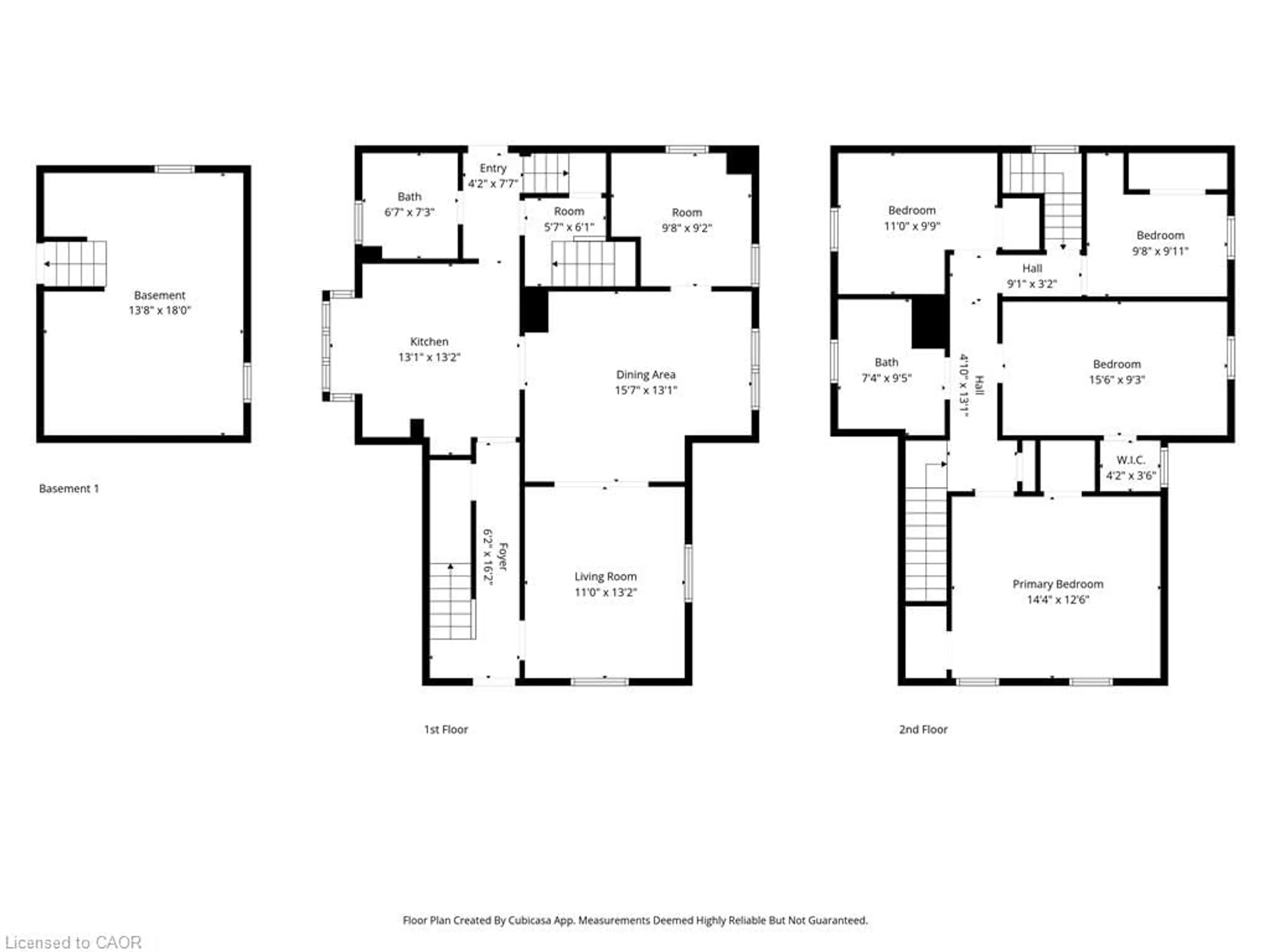 Floor plan for 160 St Catharines St, Smithville Ontario L0R 2A0