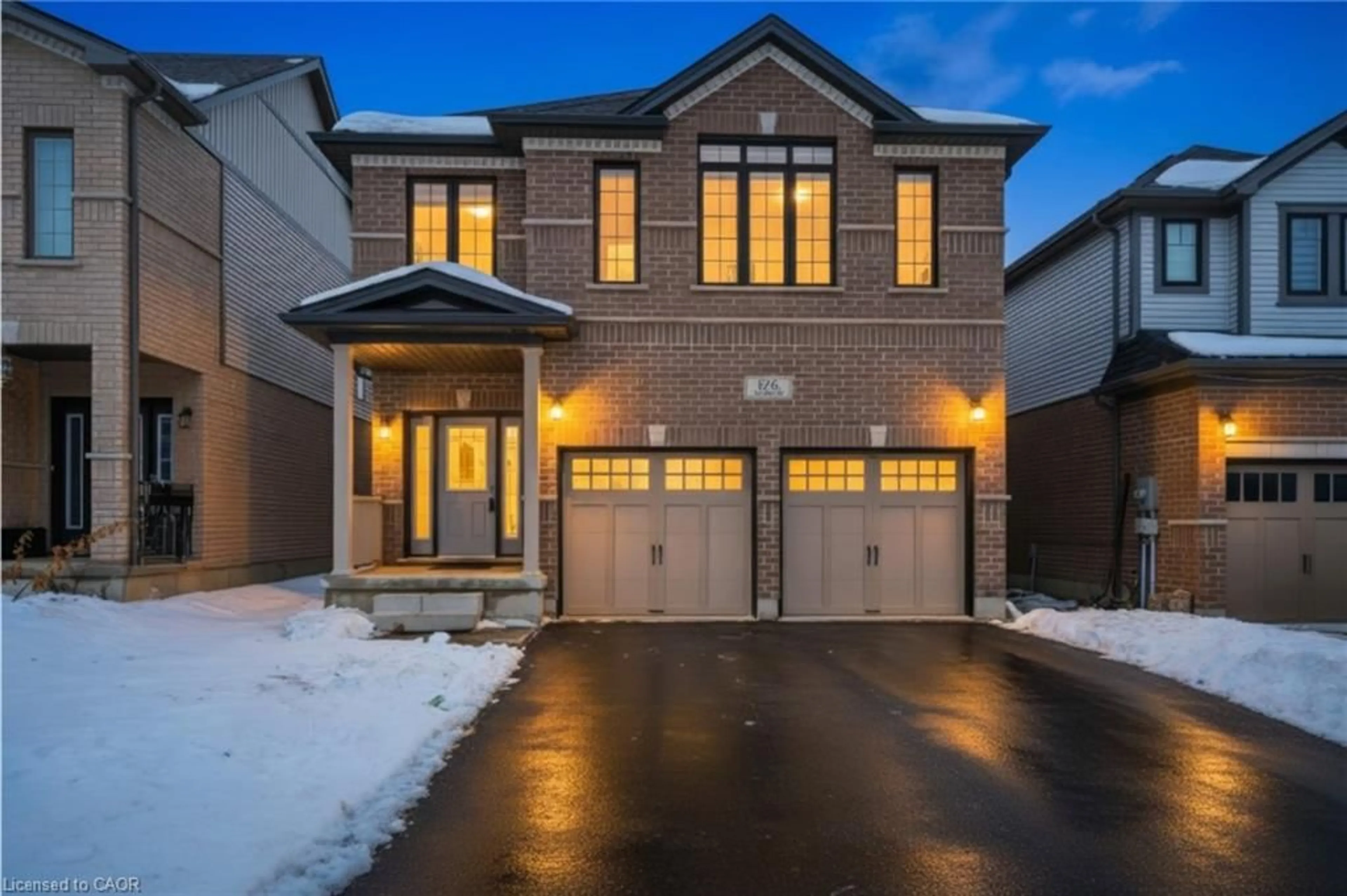 Home with brick exterior material, street for 126 Tartan Ave, Kitchener Ontario N2R 0N4
