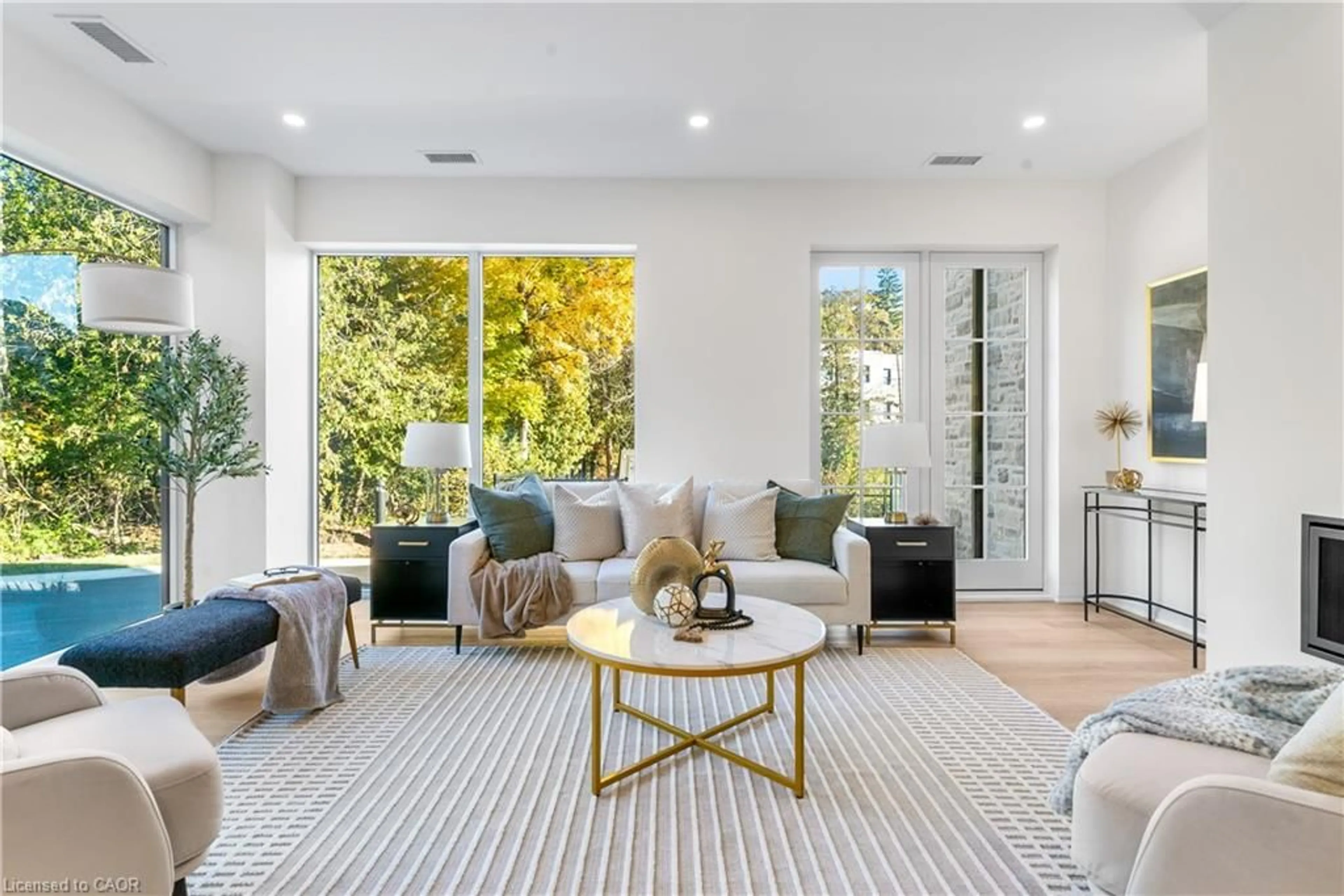 Living room with furniture, unknown for 6523 Wellington 7 Rd #32, Elora Ontario N0B 1S0