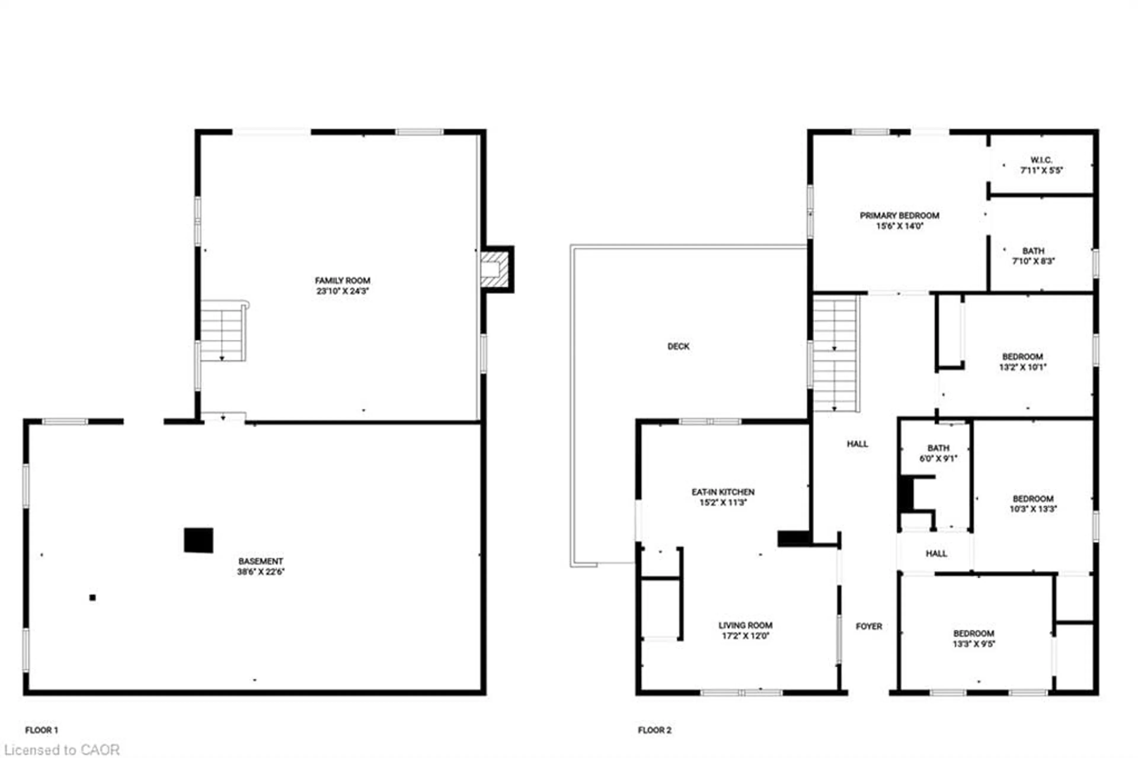 Floor plan for 1545 Brock Rd, Flamborough Ontario L9H 5E4