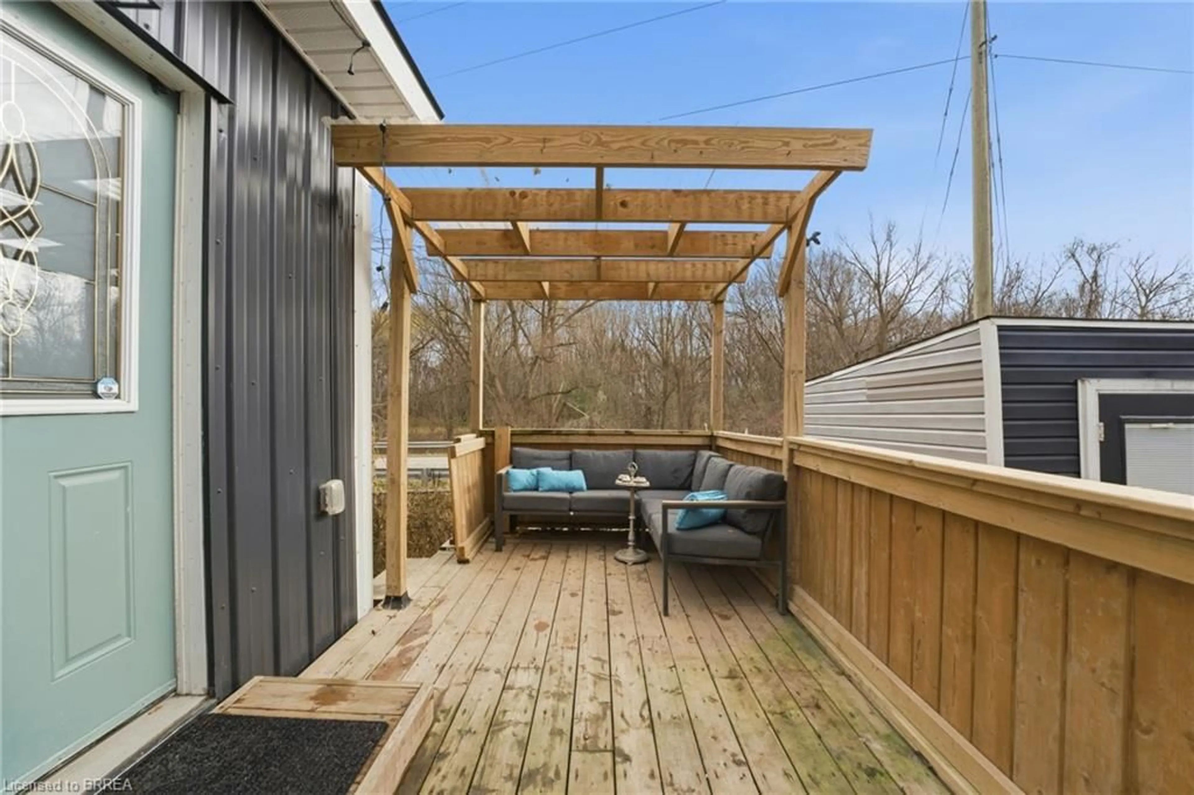 Patio, street for 99 Fourth Conc Rd #168, Burford Ontario N0E 1A0